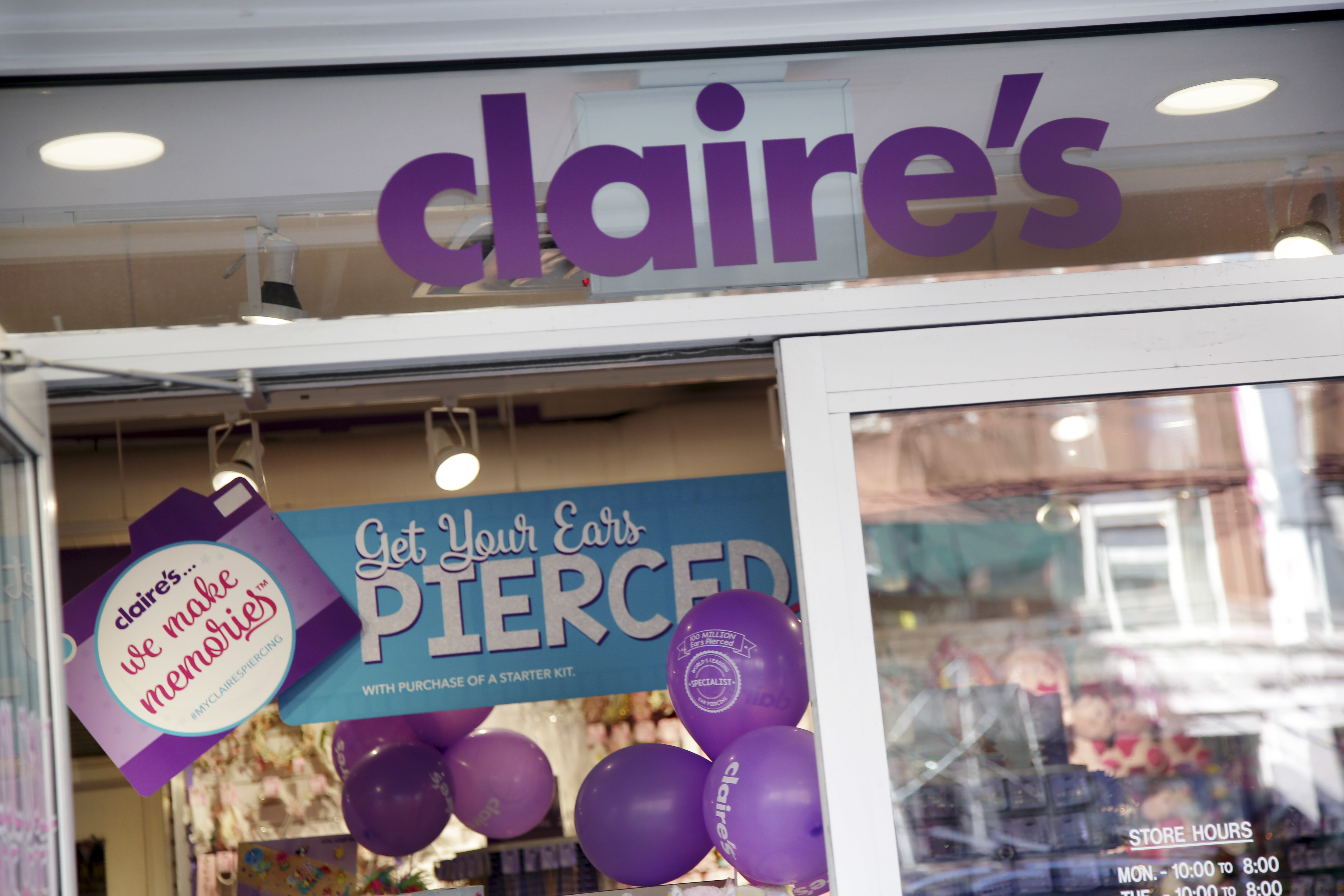 Claire's, the ear-piercing mall chain, files for bankruptcy