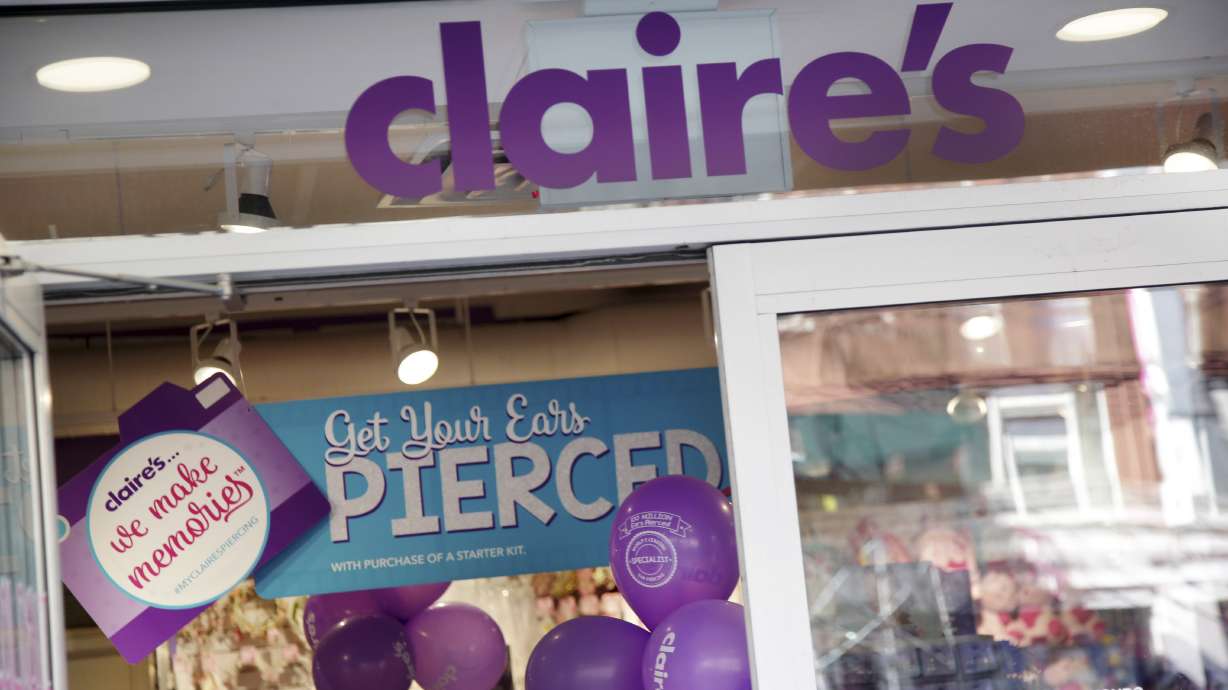 Claire's, the ear-piercing mall chain, files for bankruptcy