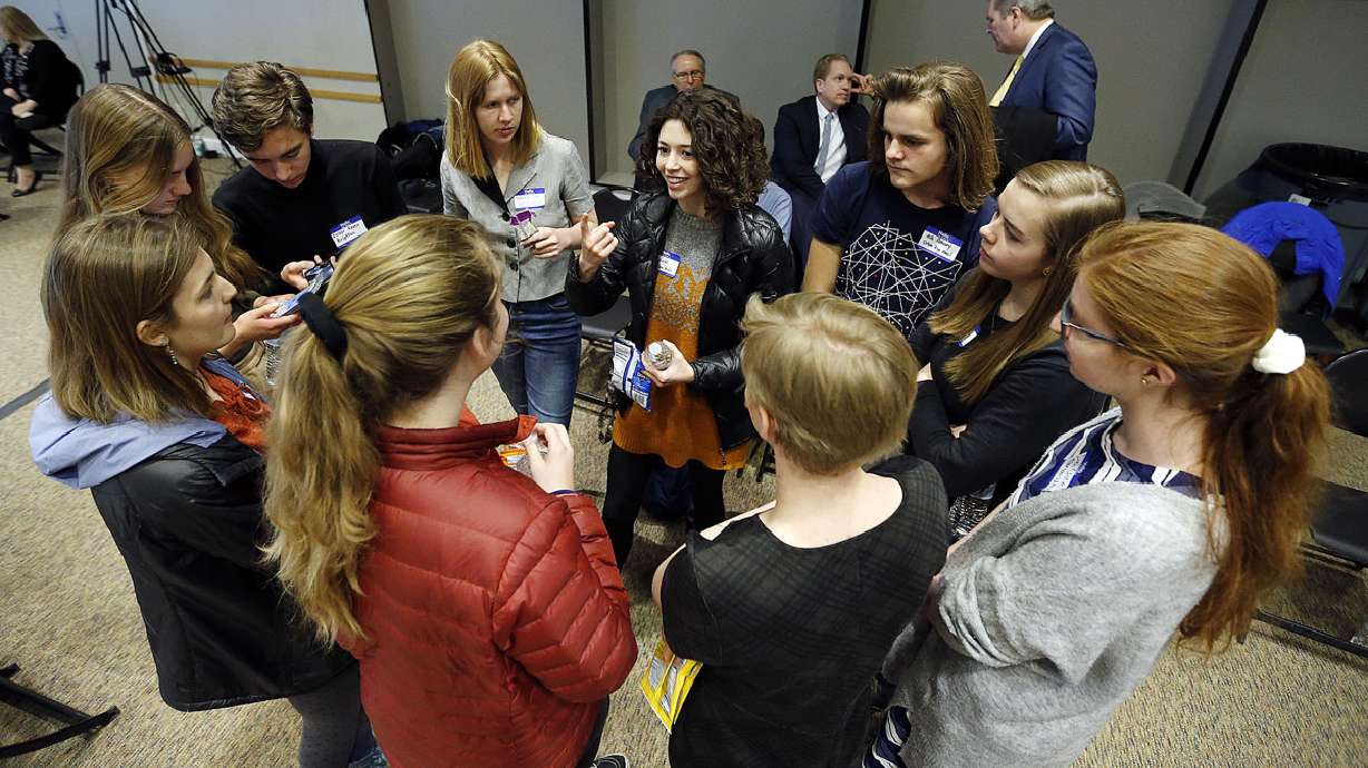'It's our turn to speak': 40 Utah teens discuss how to combat school violence