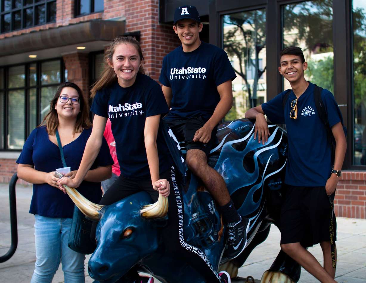 One of the bulls around Logan that will be replaced after Saturday.
(Photo: Logan Downtown Alliance)