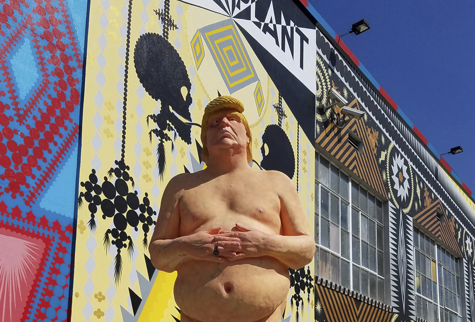 Naked Donald Trump statue going up for auction