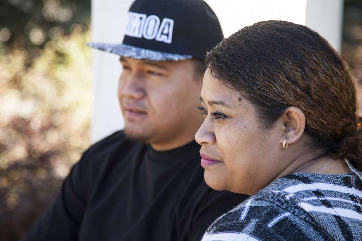 In this undated image provided by nonprofit advocacy and legal group Equally American, Pale Tuli, left, and Rosavita Tuli, both American Samoans and individual plaintiffs in a lawsuit against the United States seeking full U.S. citizenship, pose for a photo. Photo: Katrina Keil Youd, Equally American via AP