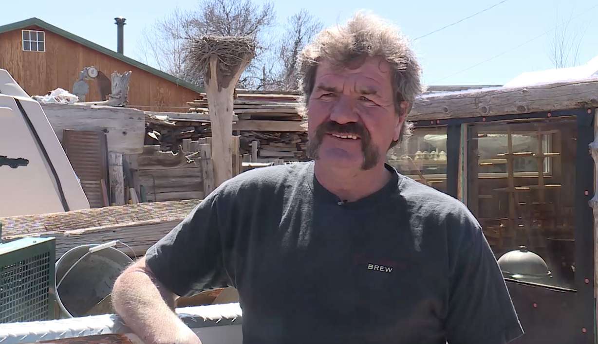 Joseph Paul outside of his Washington County home on Tuesday, March 27, 2018. (Photo: Mark Weaver, KSL TV)