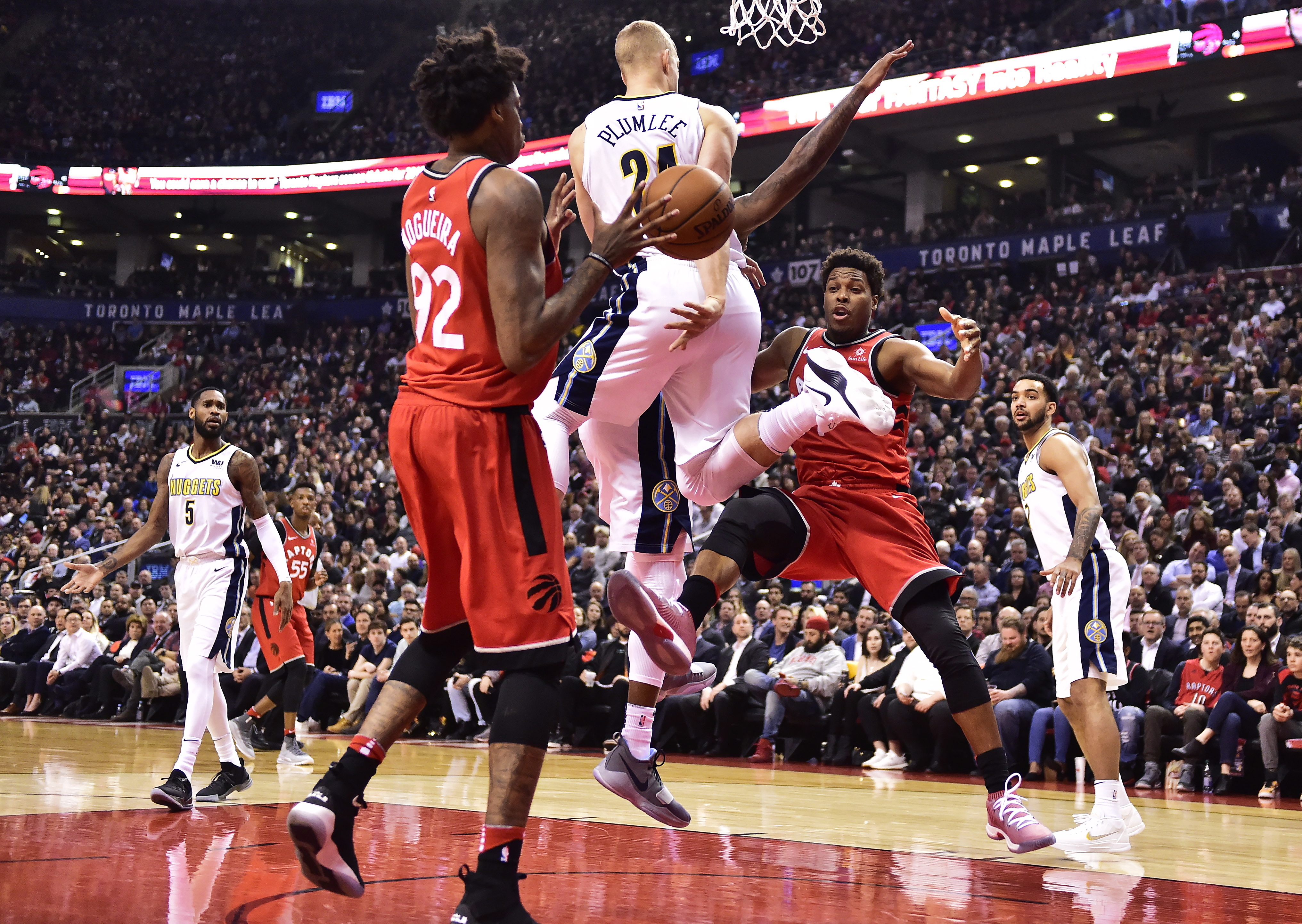 DeRozan scores 15, Raptors beat Nuggets 114-110