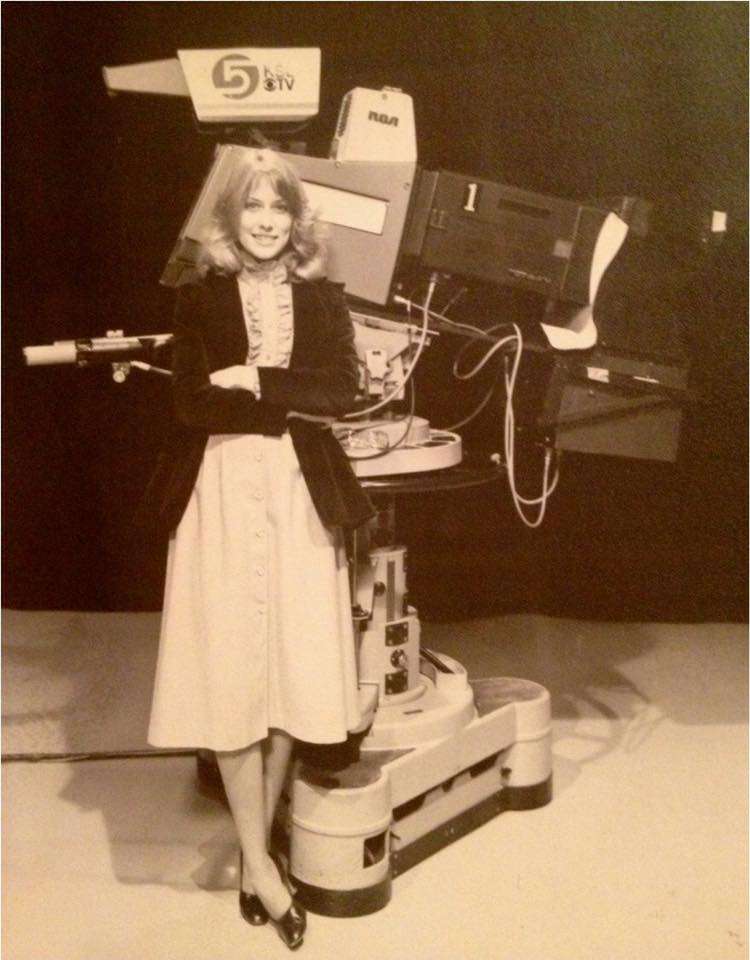 D Wright, as she looked when she and Doug Wright first met at KSL. (Photo: Courtesy Doug Wright)