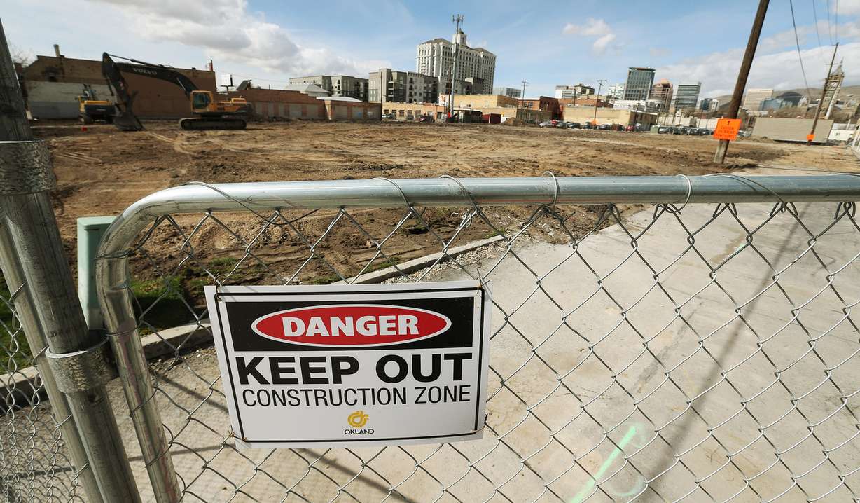 Deseret Industries at 131 E. 700 South has been demolished to make way for one of the new homeless resource centers in Salt Lake City on Wednesday, March 28, 2018. (Photo: Jeffrey D. Allred, KSL)