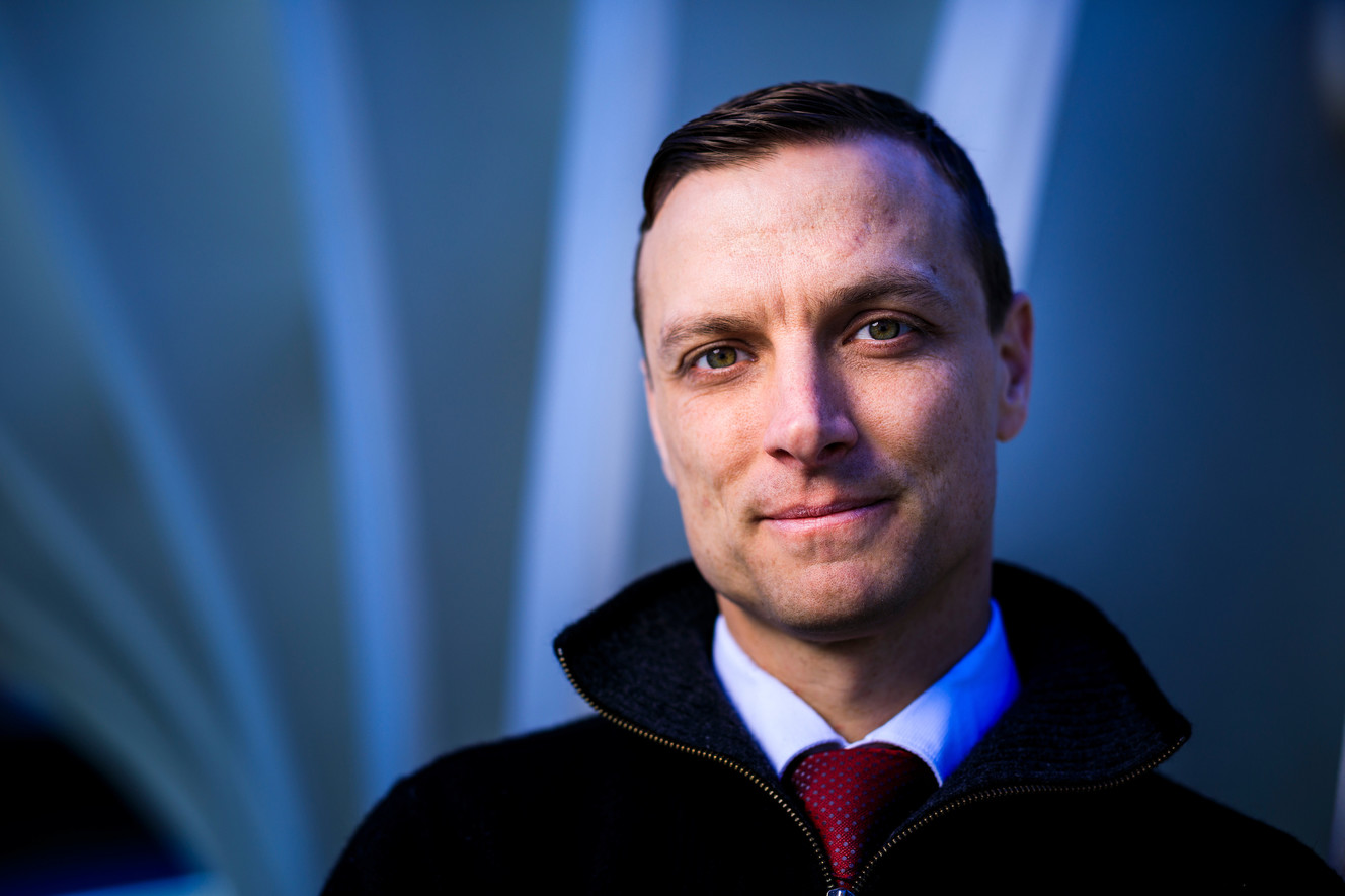 BYU psychology professor Daniel Kay is pictured on March 19, 2018. (Photo: Nate Edwards, BYU)