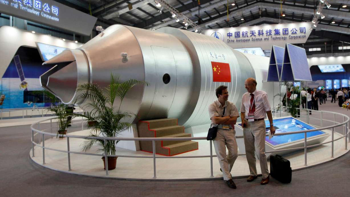 Defunct Chinese space lab set to re-enter Earth's atmosphere