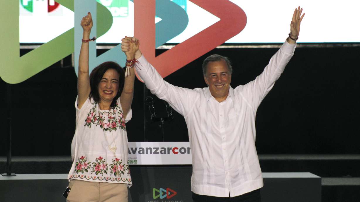 Mexico candidate fights ruling party's tarnished image