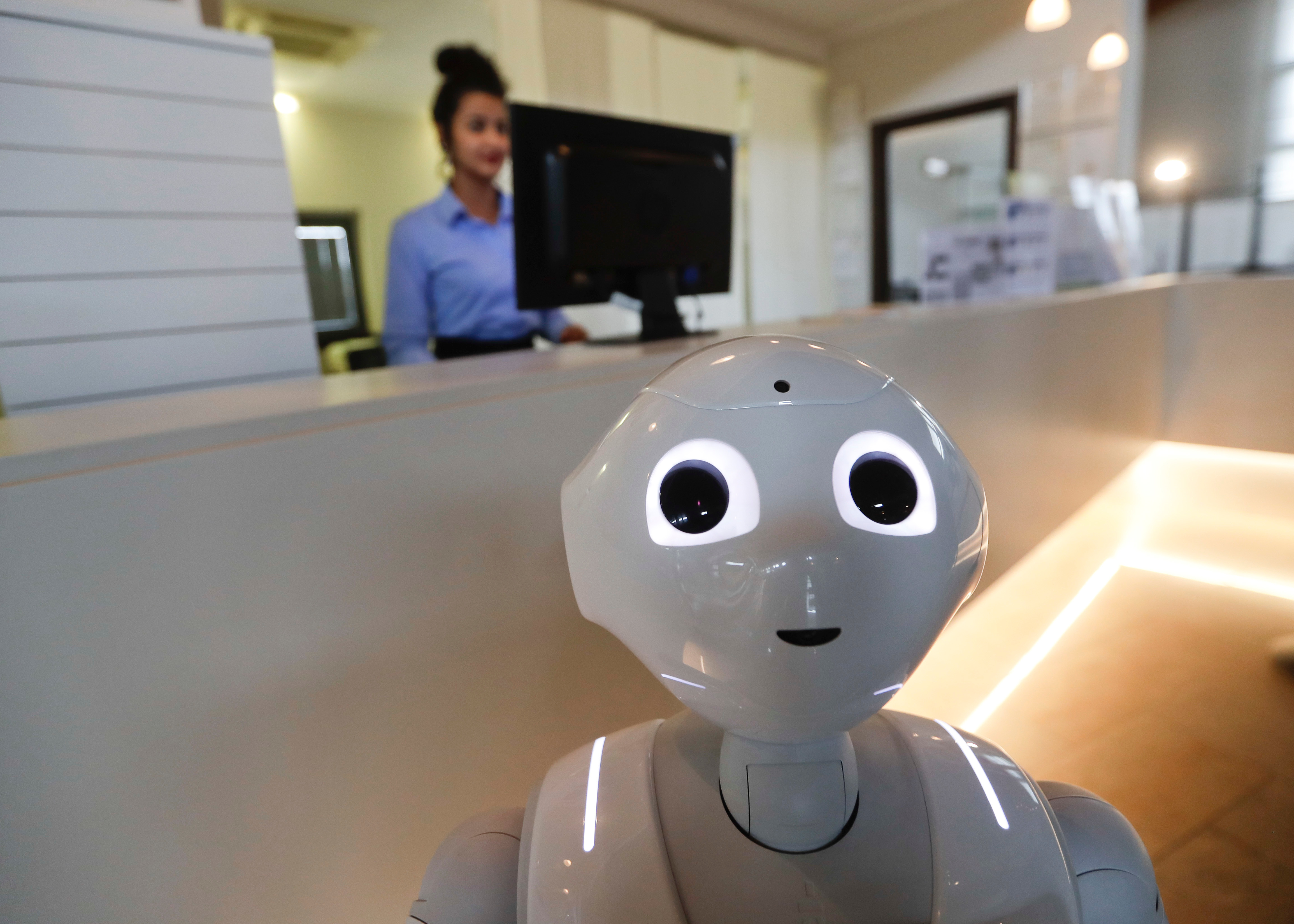 Italy's robot concierge a novelty on the way to better AI