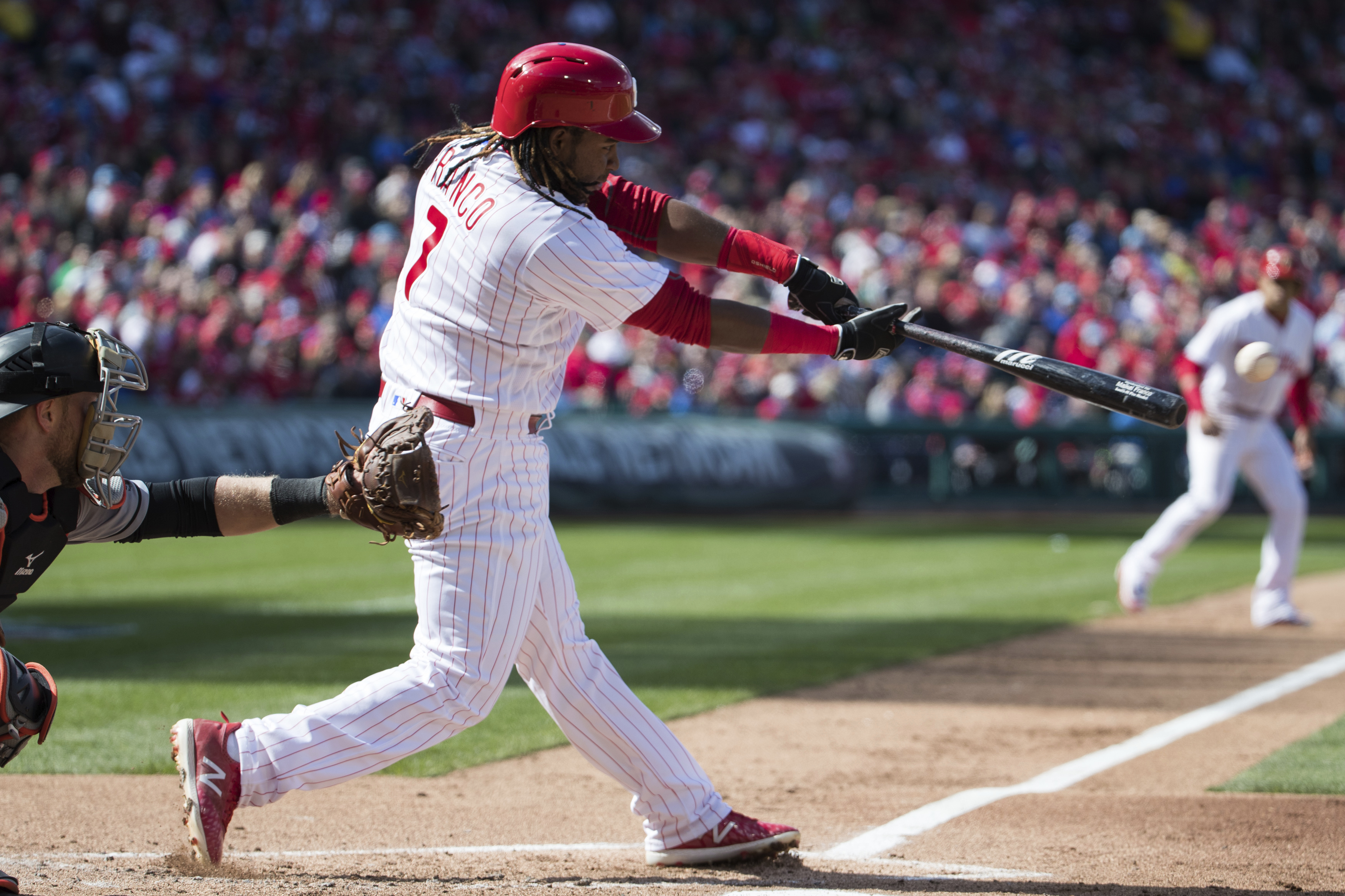 Kapler booed by Philly fans in home opener, tops Marlins 5-0