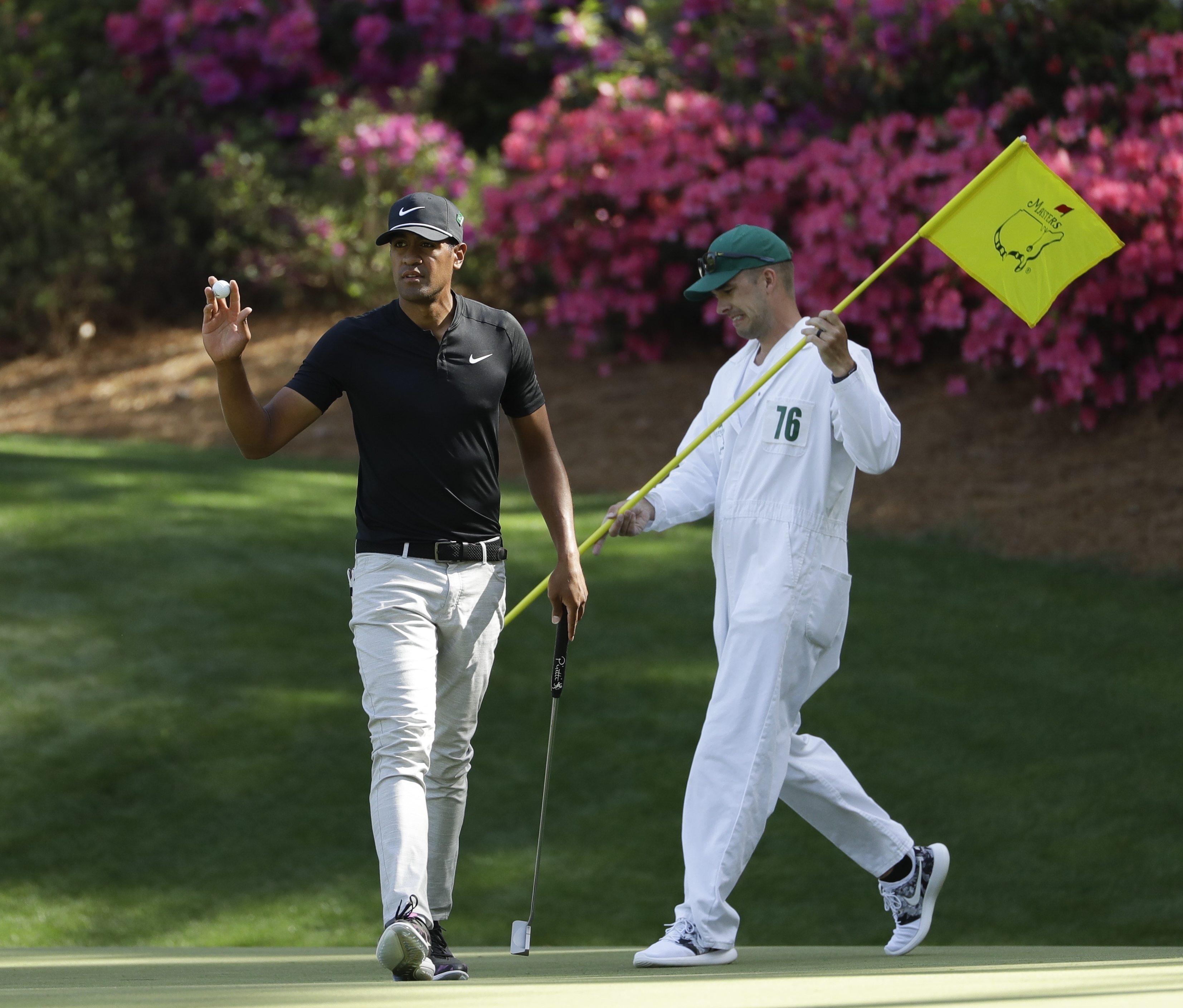Tony Finau deals with shame, pain, fame during Masters debut