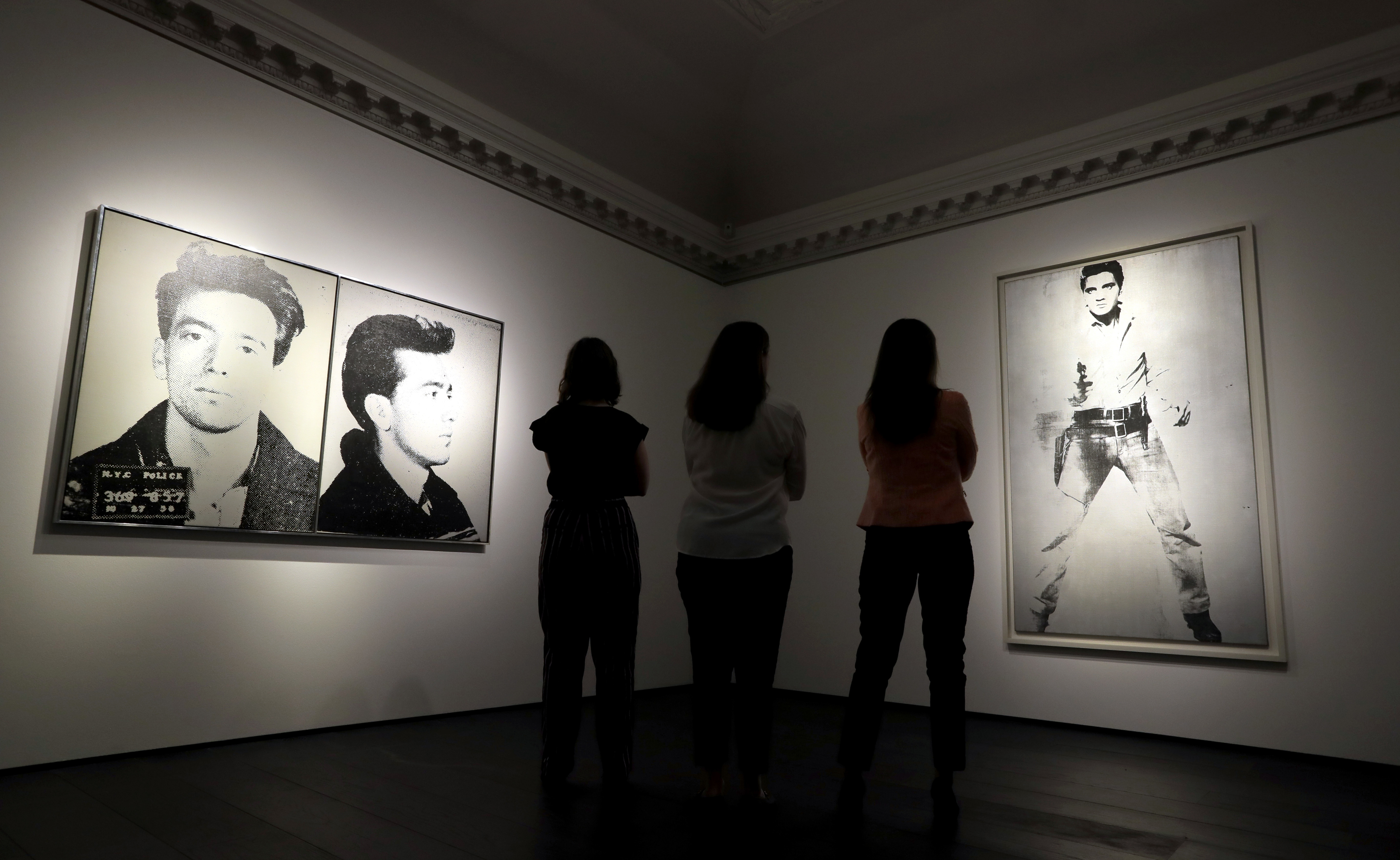 Warhol's Elvis portrait could fetch $30M at Christie's sale