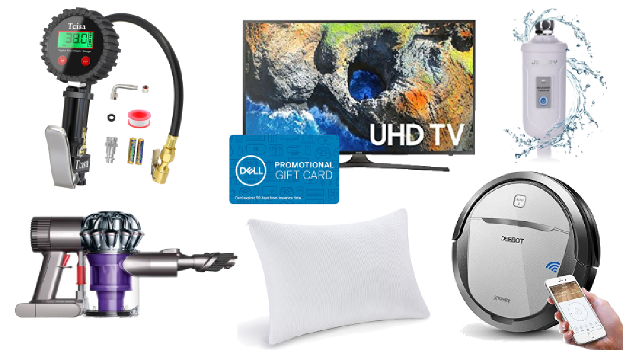 $150 Dyson Cordless Vacuum, Samsung 40" 4K TV for $400 and a $15 Memory Foam Pillow