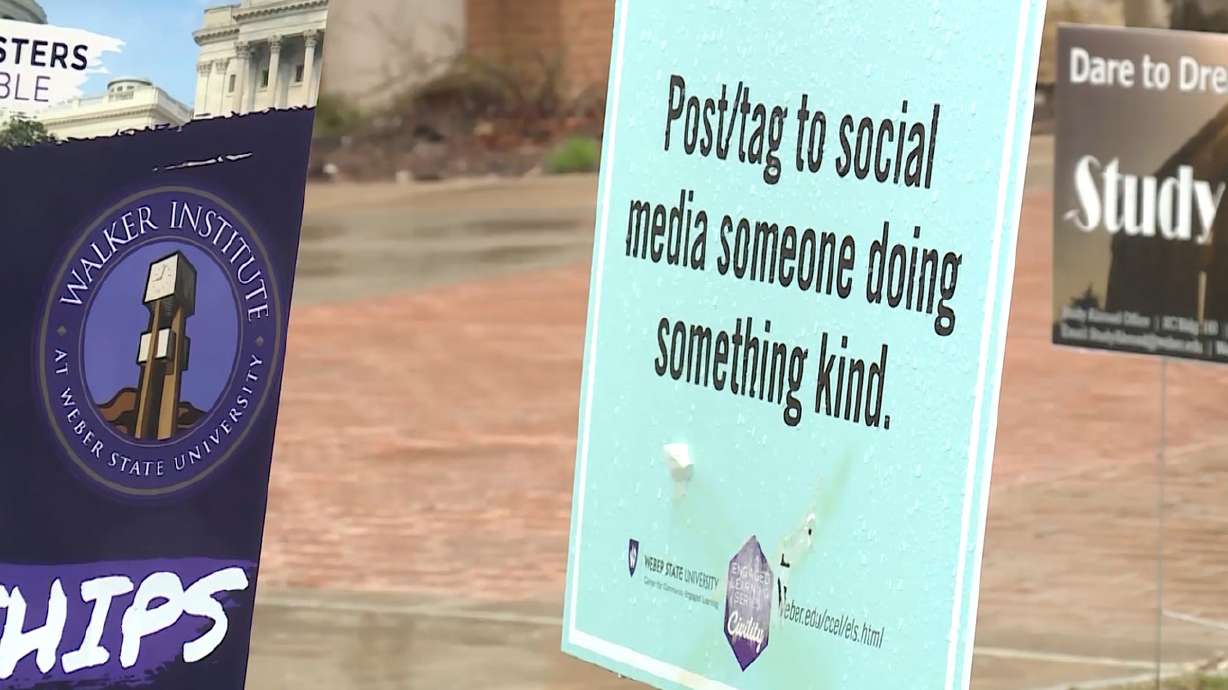 WSU and Ogden spreading kindness with ‘Civility Quest’ challenges