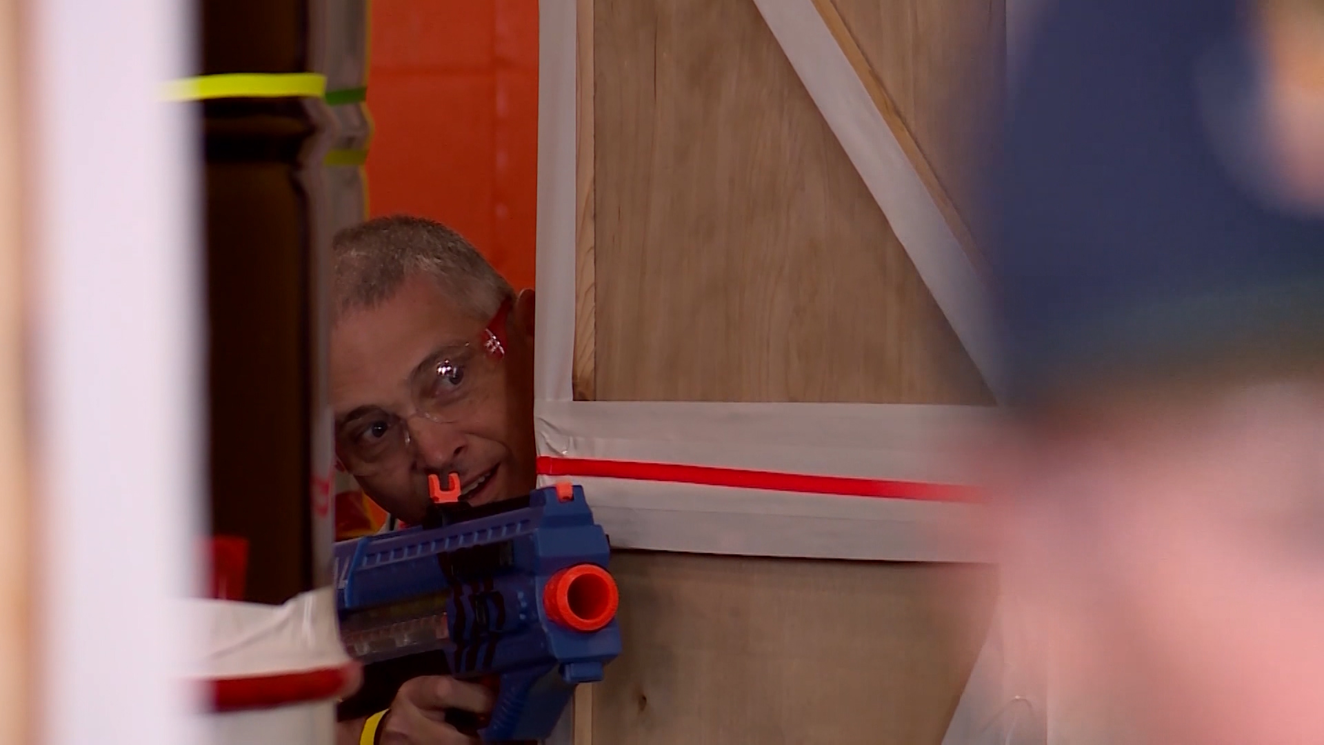 Galactic Tag opened a Nerf arena on April 6, 2018 in Herriman Plaza at 1325 S. 5600 West where you can literally have a blast with a Nerf blaster. The owner is eager to offer new entertainment and team building in the fastest growing part of the valley. (Photo: KSL TV)