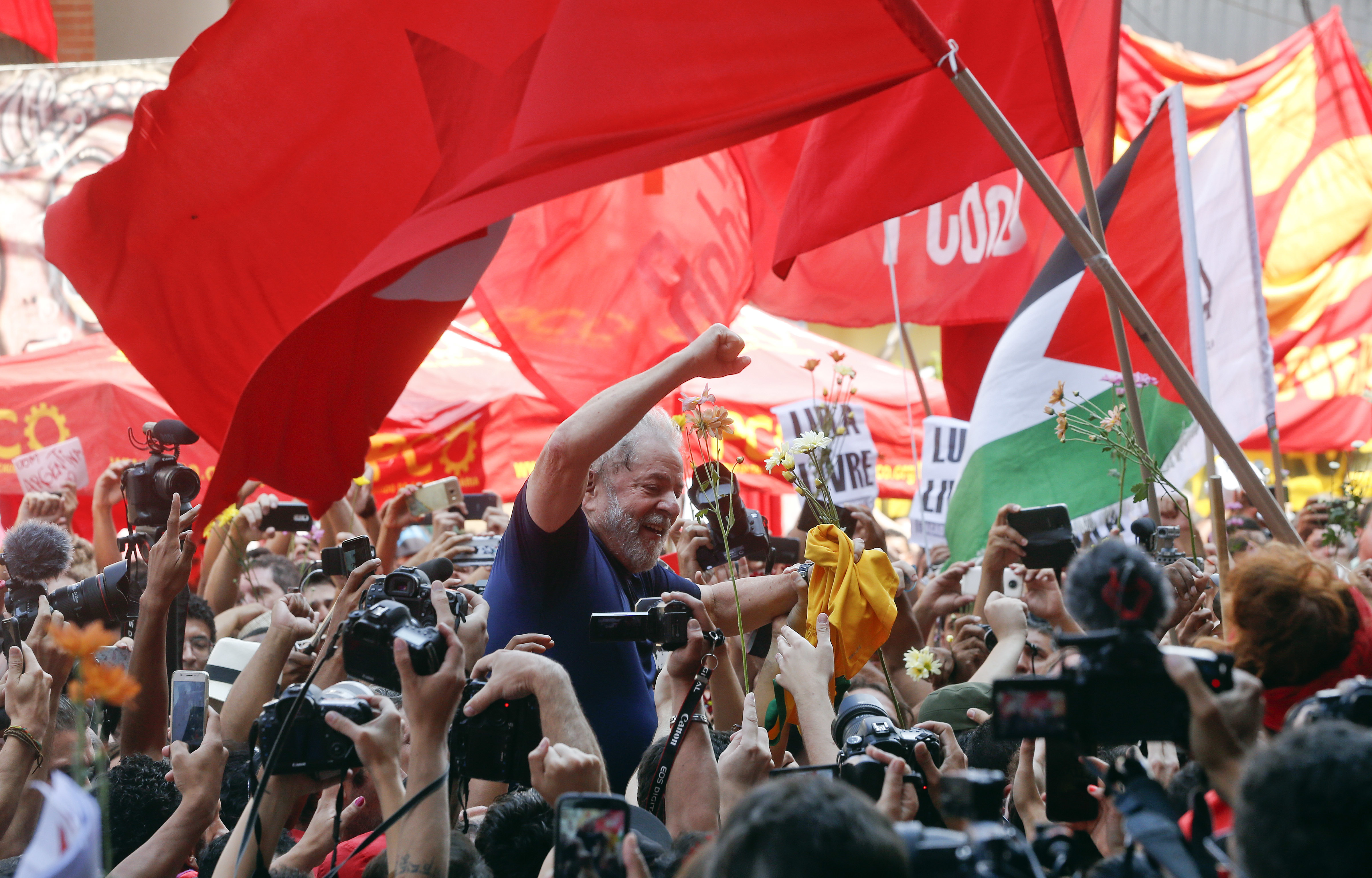 Brazil's da Silva first president jailed, but others accused