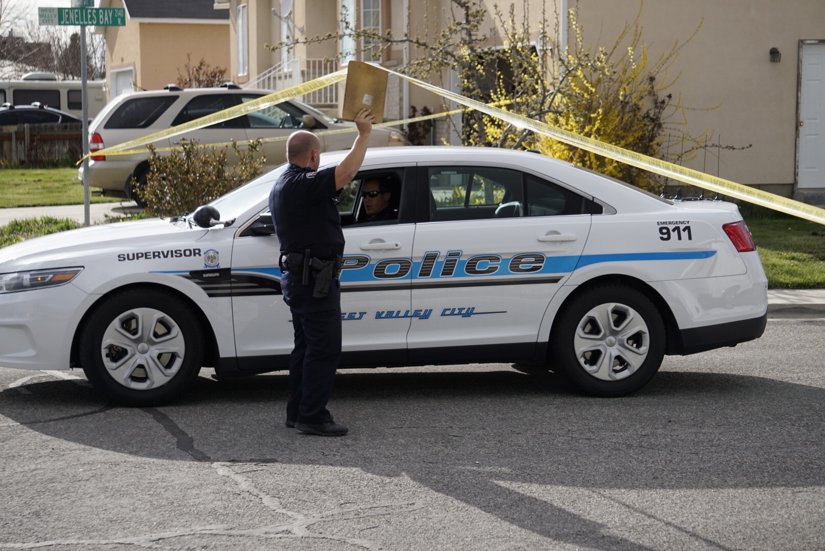 A man, who was later identified as Elijah James Smith, 20, died after an officer-involved shooting near 3580 S. Jenelles Bay (2140 West) after police responded to a report of shots fired on April 8, 2018. (Photo: Steven Breinholt, KSL TV, file)