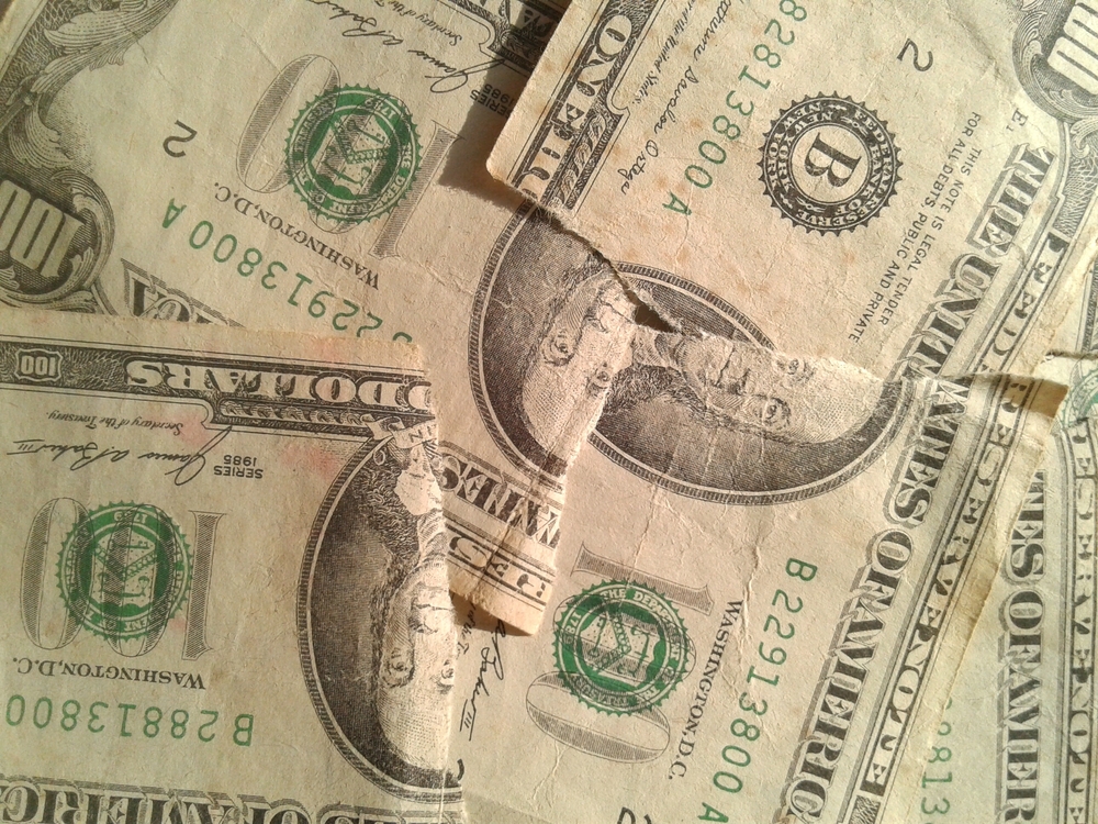 Damaged currency? How to get your money back