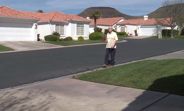 “There’s a rude awakening for most people who buy in an association,” said St. George resident Jerry Campbell. Photo: KSL TV