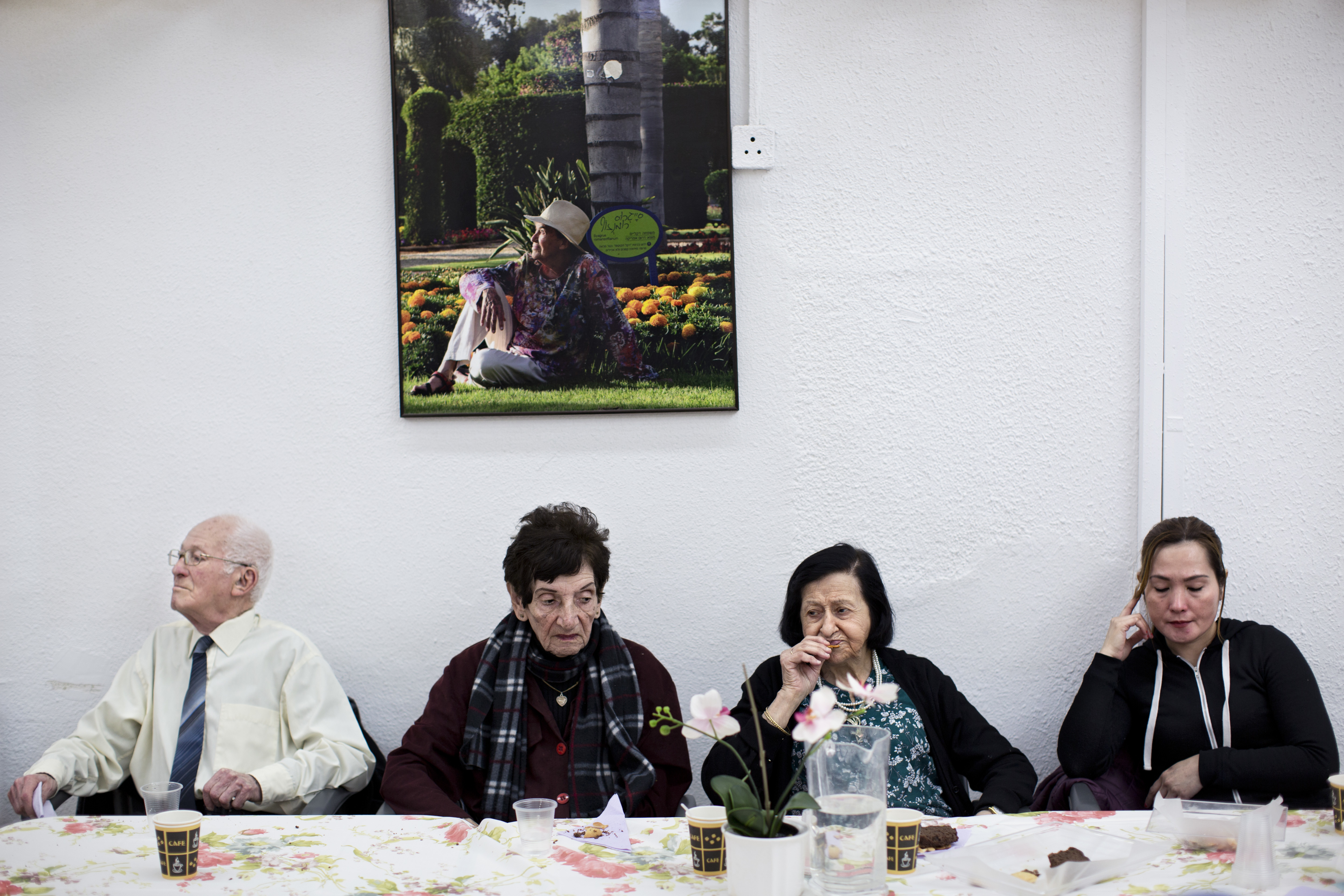 AP PHOTOS: Israeli cafe brings Holocaust survivors together
