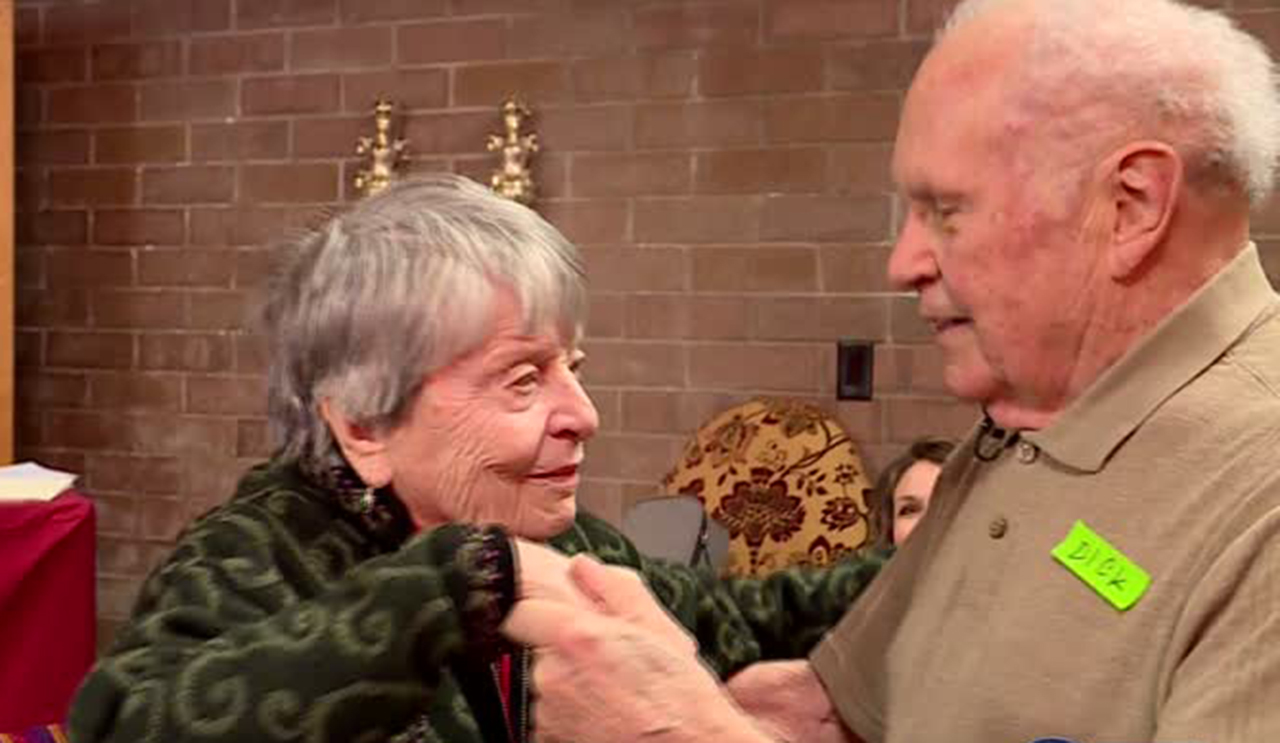Jean and Dick Raybould. Photo: KSL TV