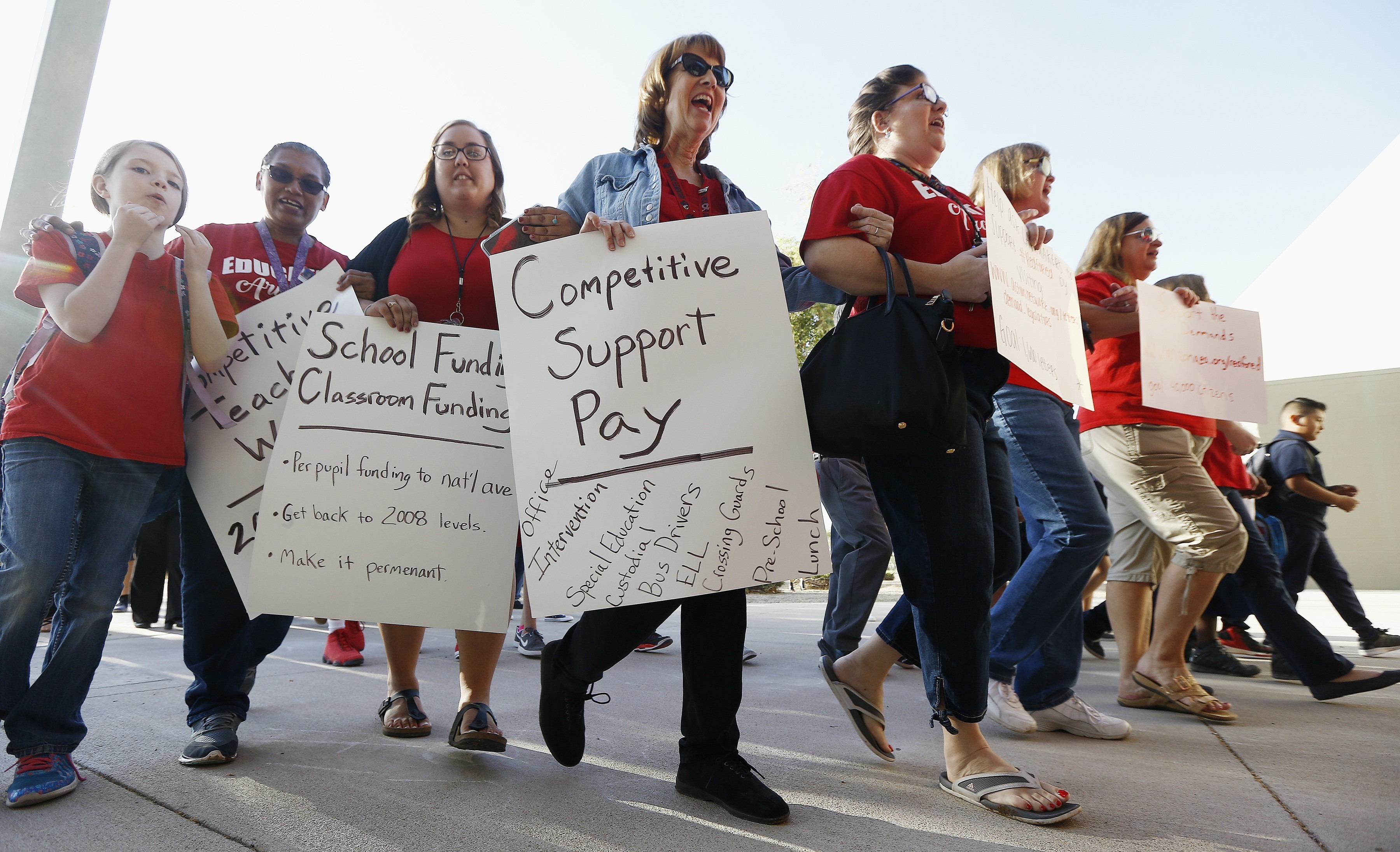 Teachers wary of Arizona governor's pay boost plan