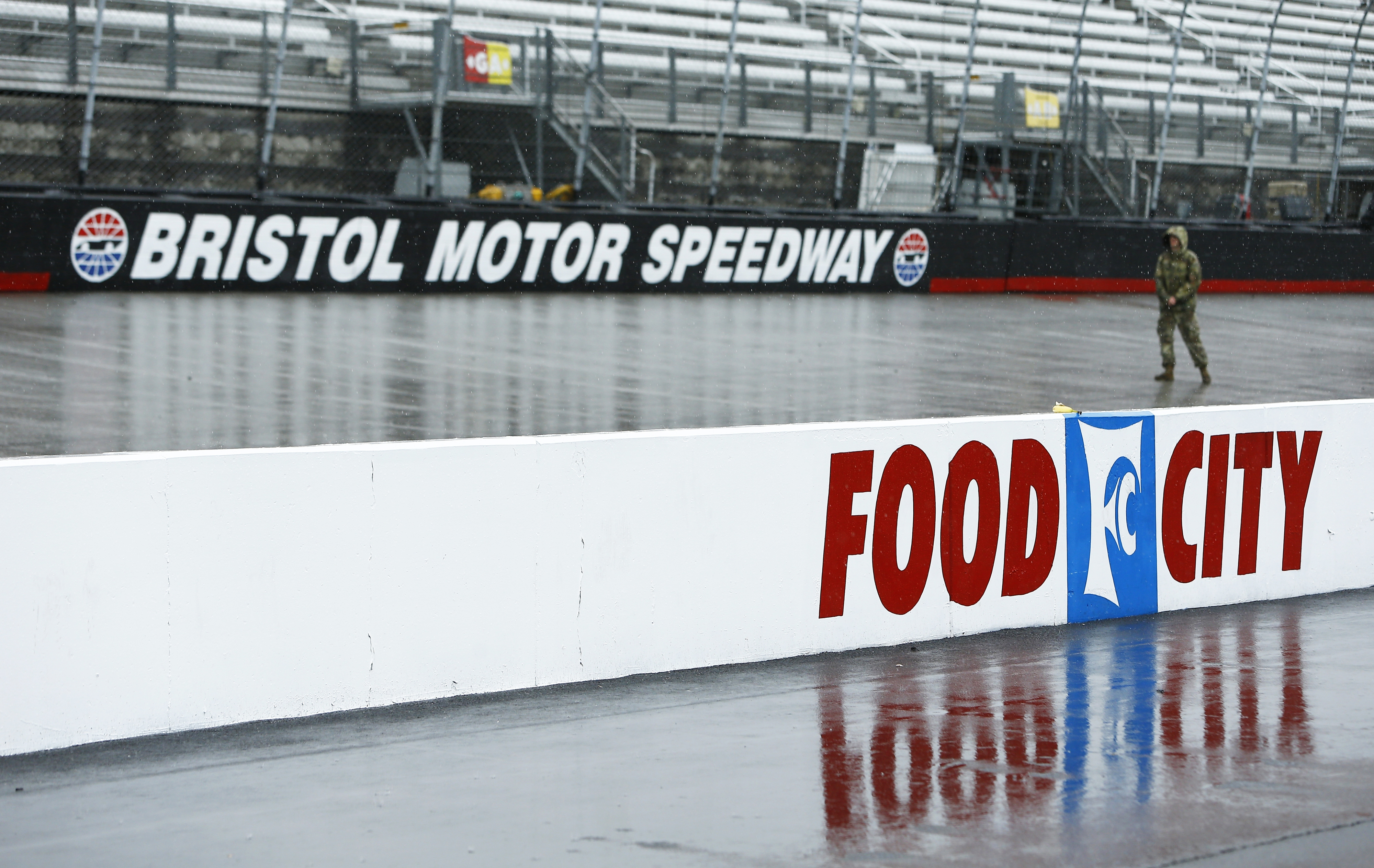 The Latest: Completion of Bristol race postponed to Monday