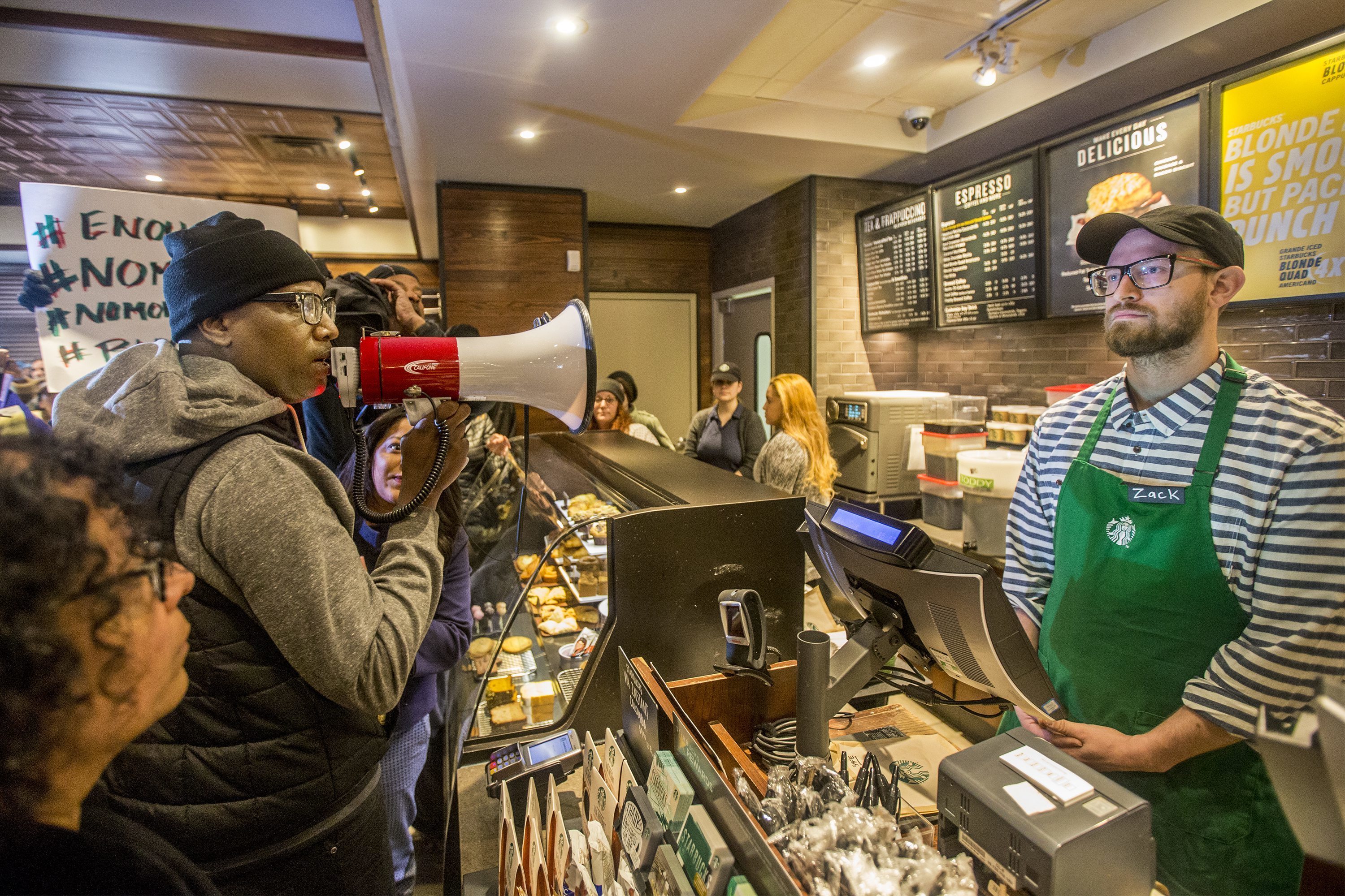 Starbucks to train workers on 'unconscious bias,' CEO says