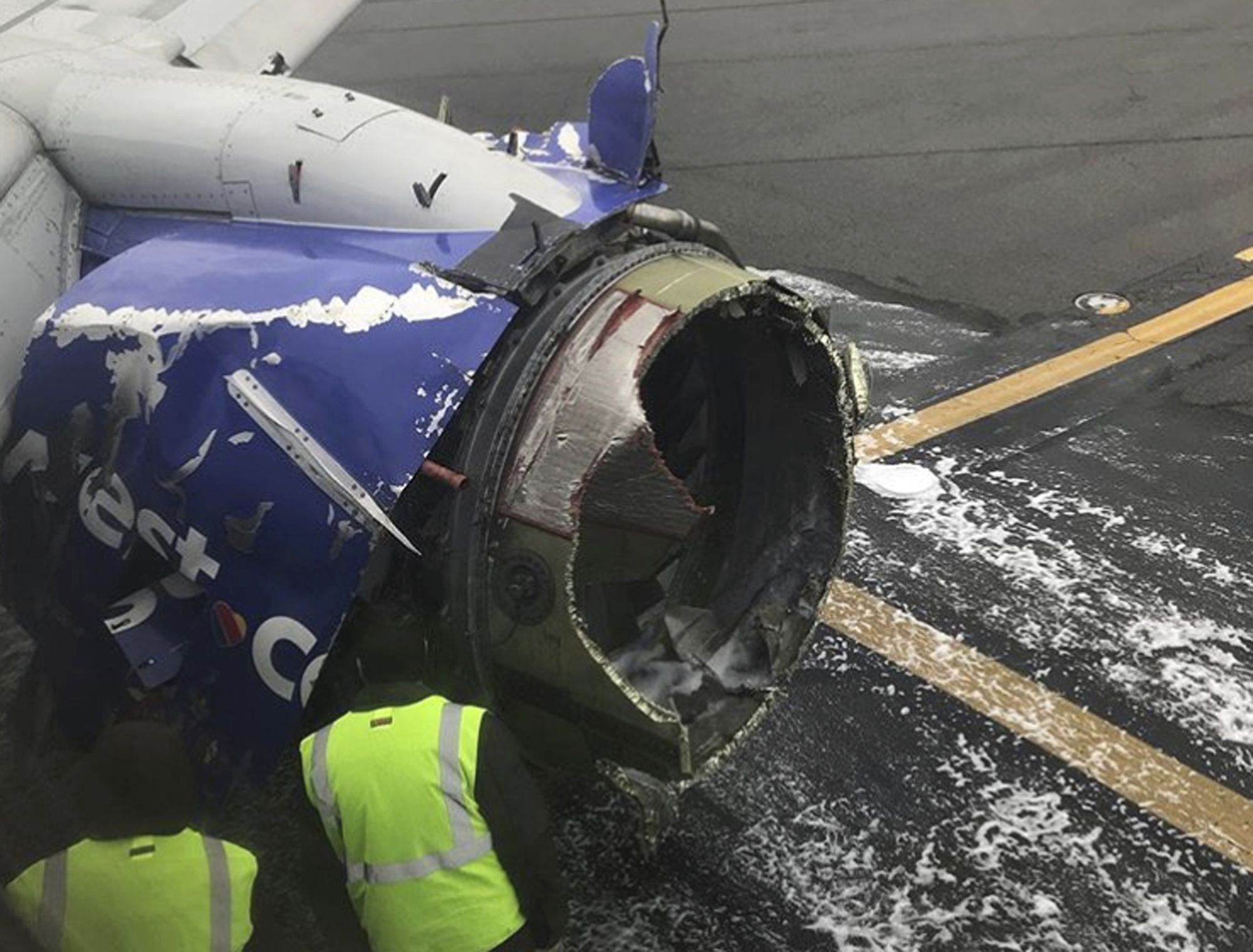 Passenger sues Southwest Airlines over exploding engine