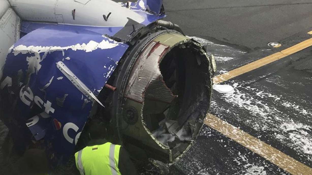 Passenger sues Southwest Airlines over exploding engine