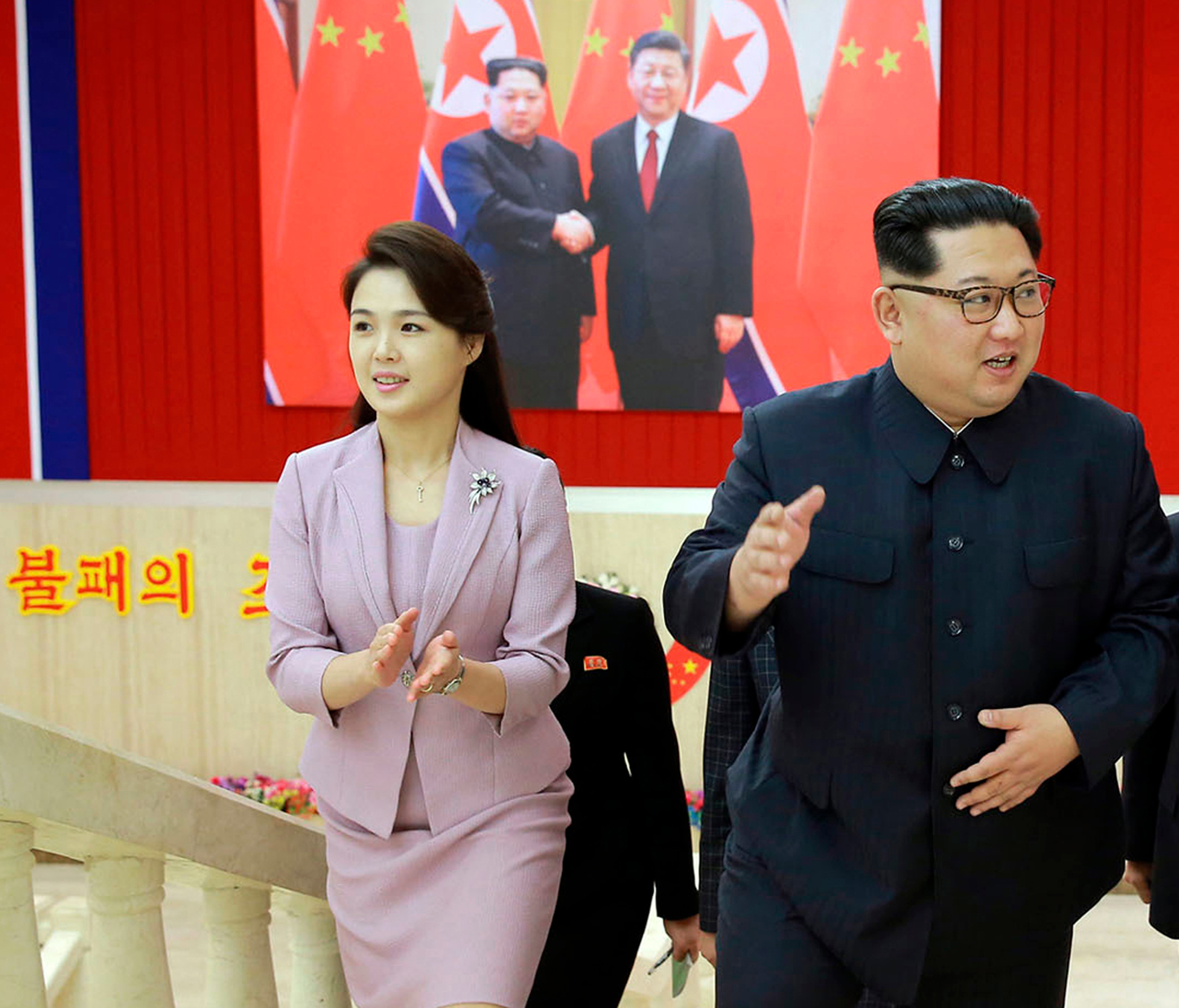 Kim Jong Un turns to his wife and sister to soften his image