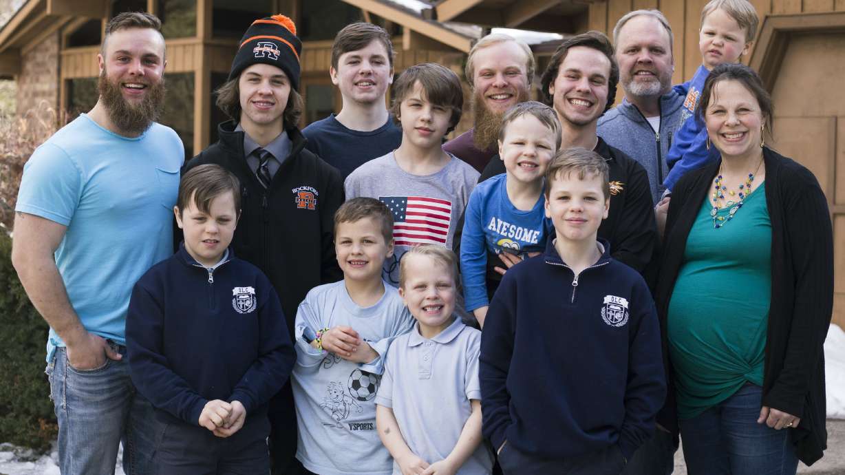 Michigan couple gives 14th son creative middle name