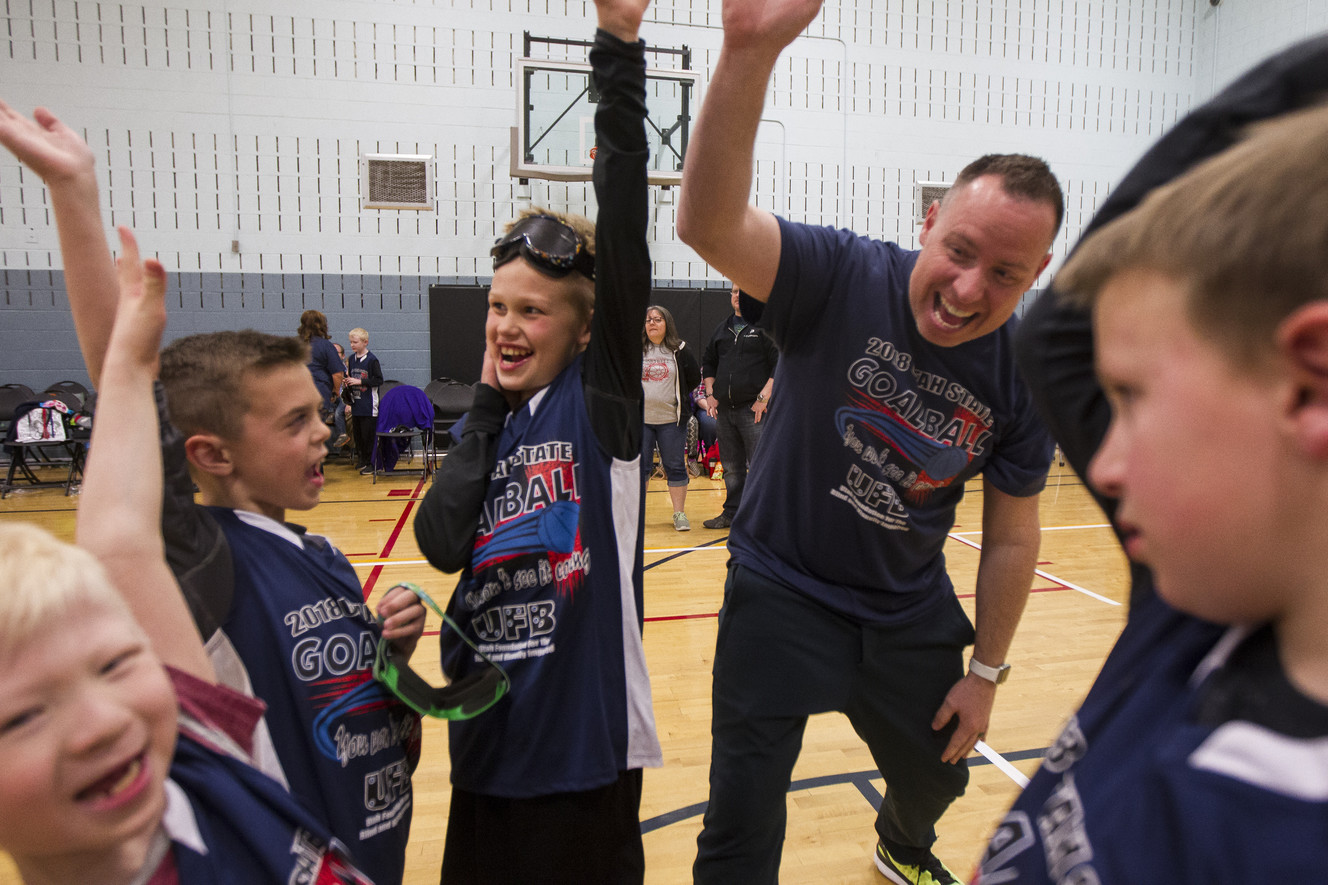 Teamwork key as visually impaired vie in goalball tournament