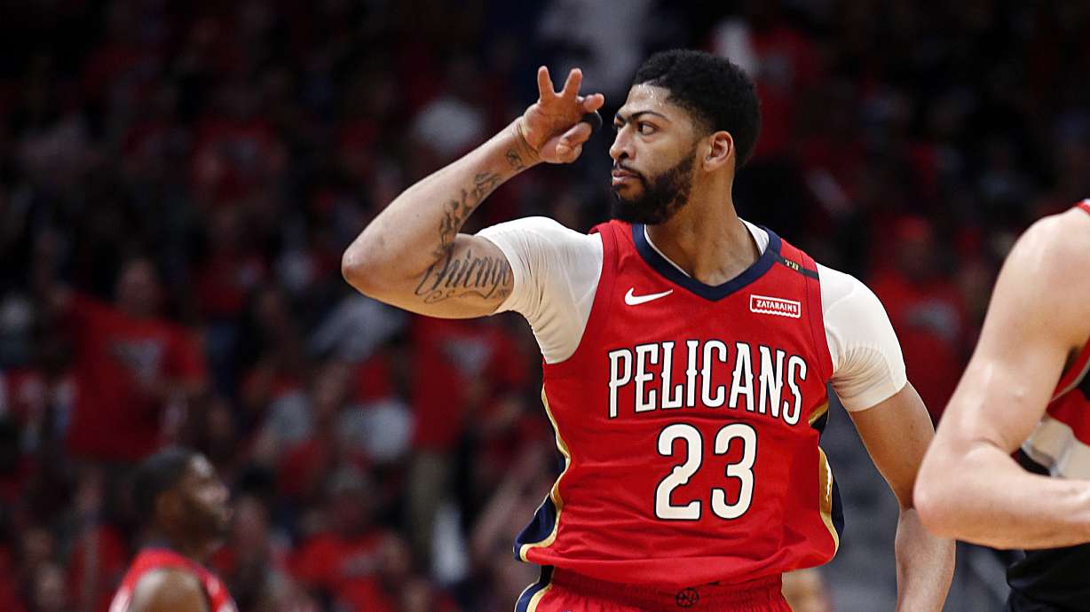 Davis' 47 points leads Pelicans to sweep of Trail Blazers