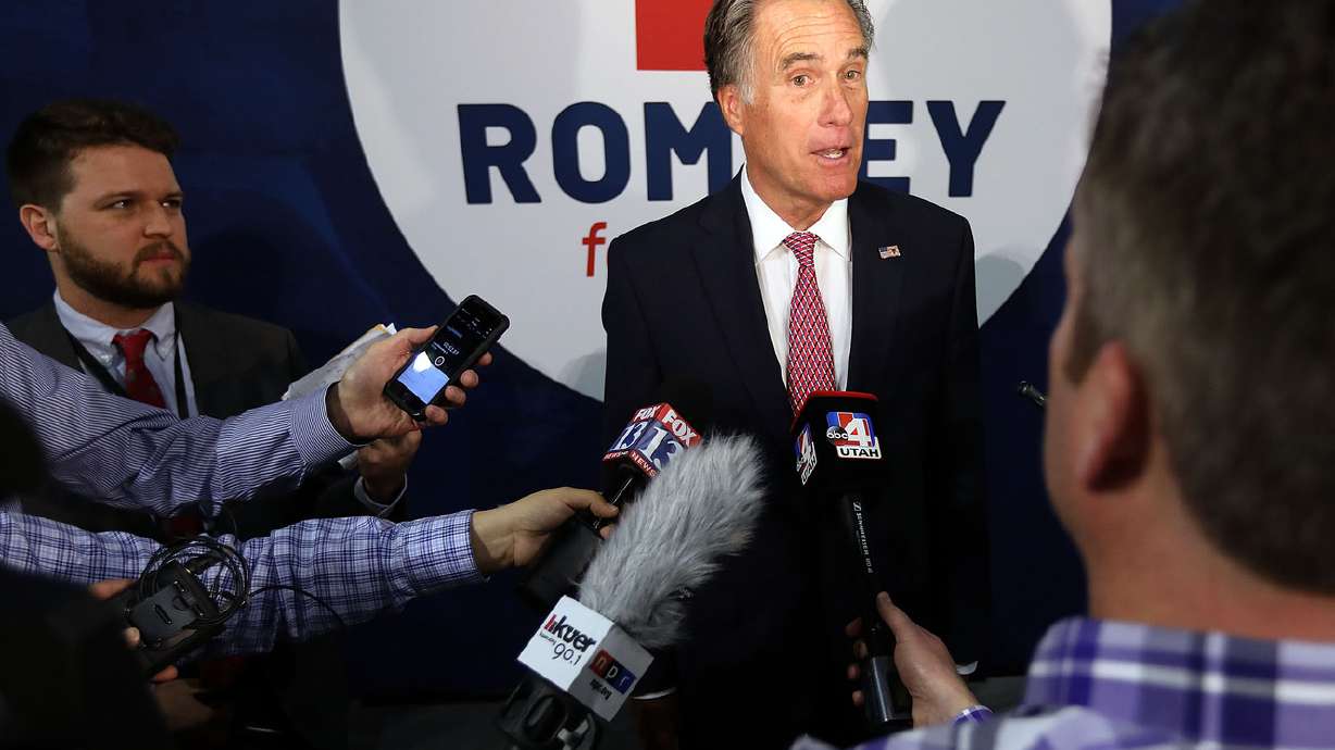 Mitt Romney says he'll make decision on supporting Trump in 2020 'down the road'