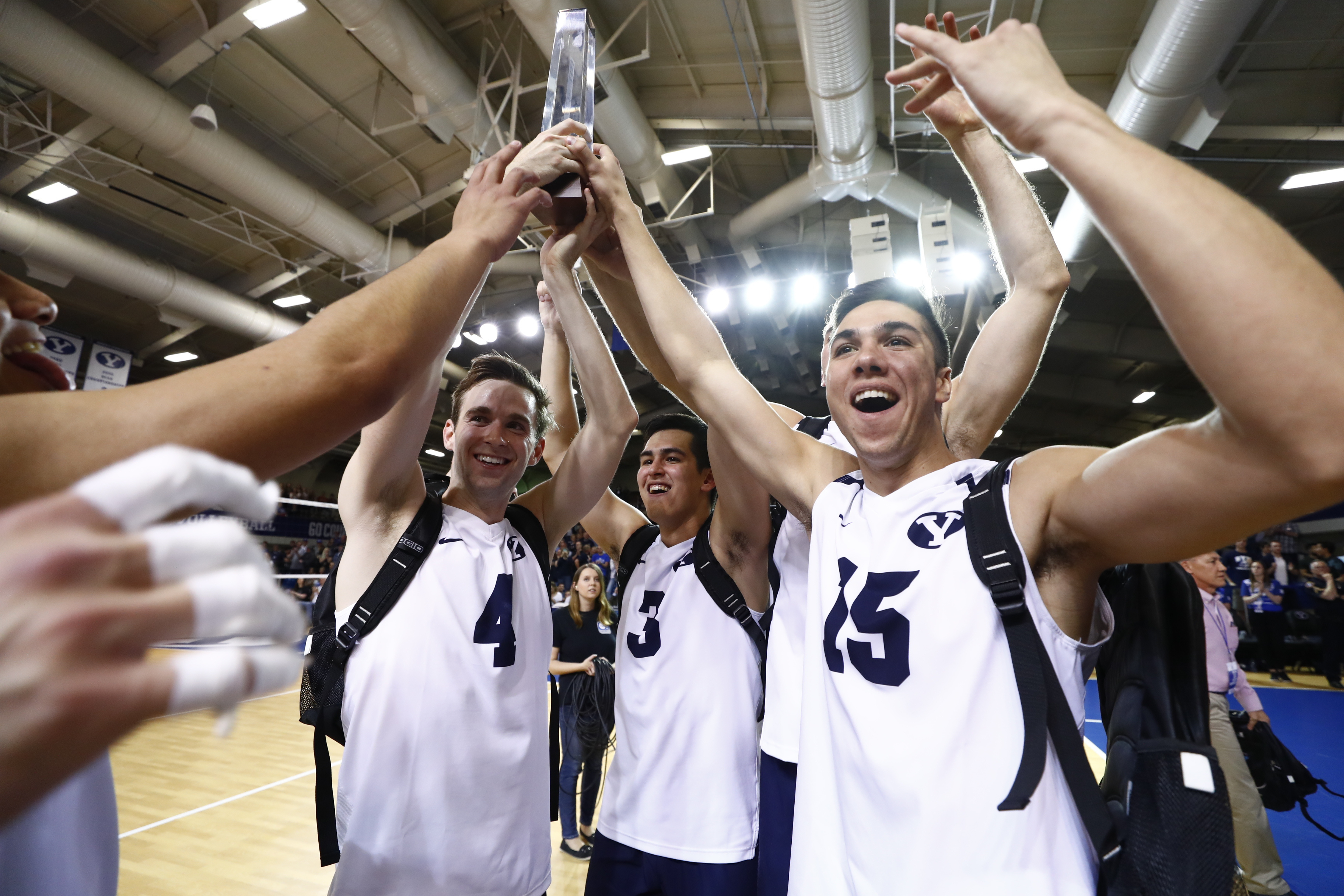 No. 4 BYU earns bye to NCAA men's volleyball semifinals