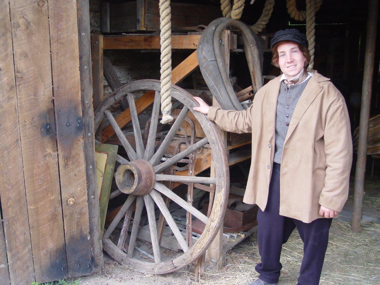 Quinn Starks in 2005 as an extra in the film "Joseph Smith: Prophet of the Restoration." (Photo: Wade Starks)