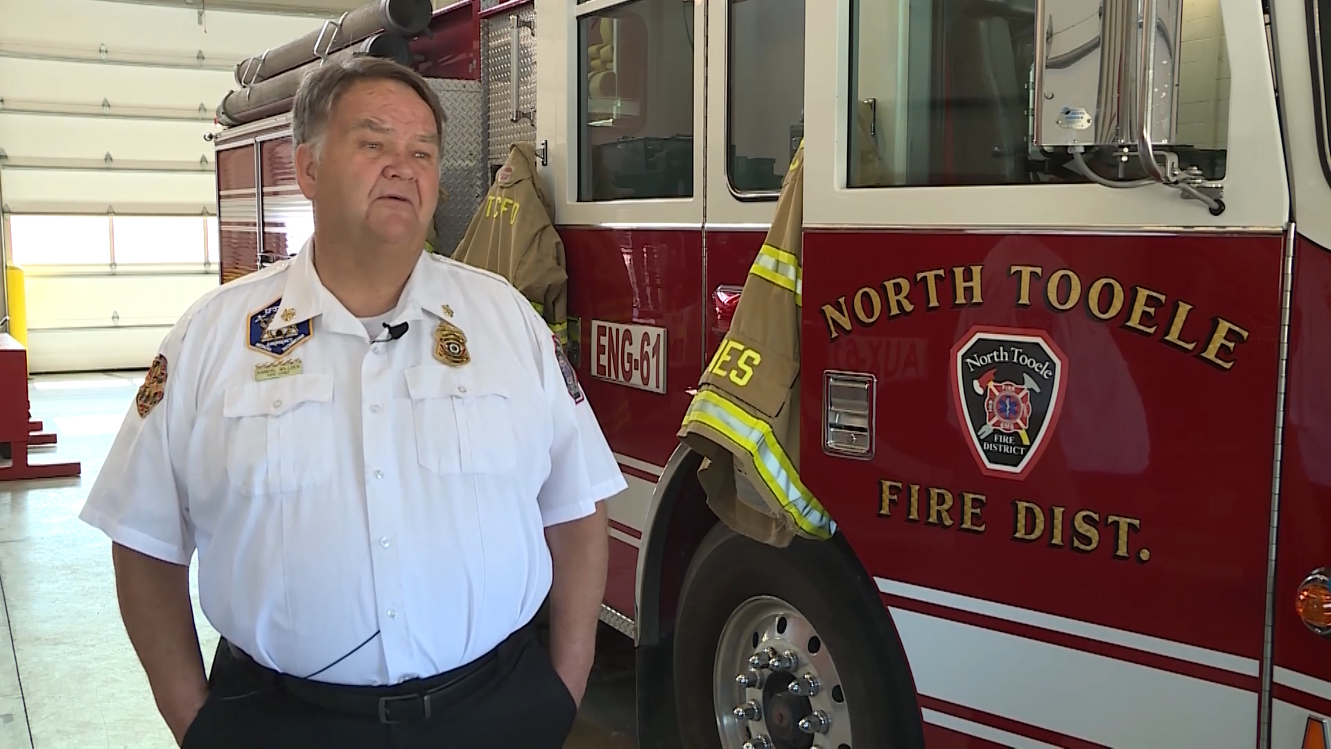 North Tooele Fire District Chief Randy Wilden says he's looking for volunteer firefighters to sign on with his agency. (Photo: Sean Estes, KSL TV)