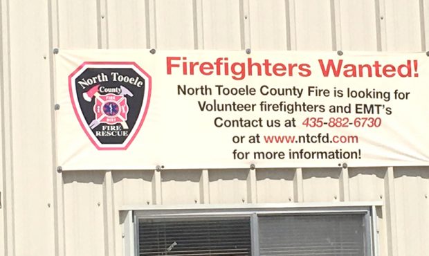 The North Tooele Fire District is looking for volunteer firefighters. In fact, most of Utah’s rural departments face a severe shortage of volunteers, and fire chiefs say they are harder to find every year. (Photo: Jed Boal, KSL TV)