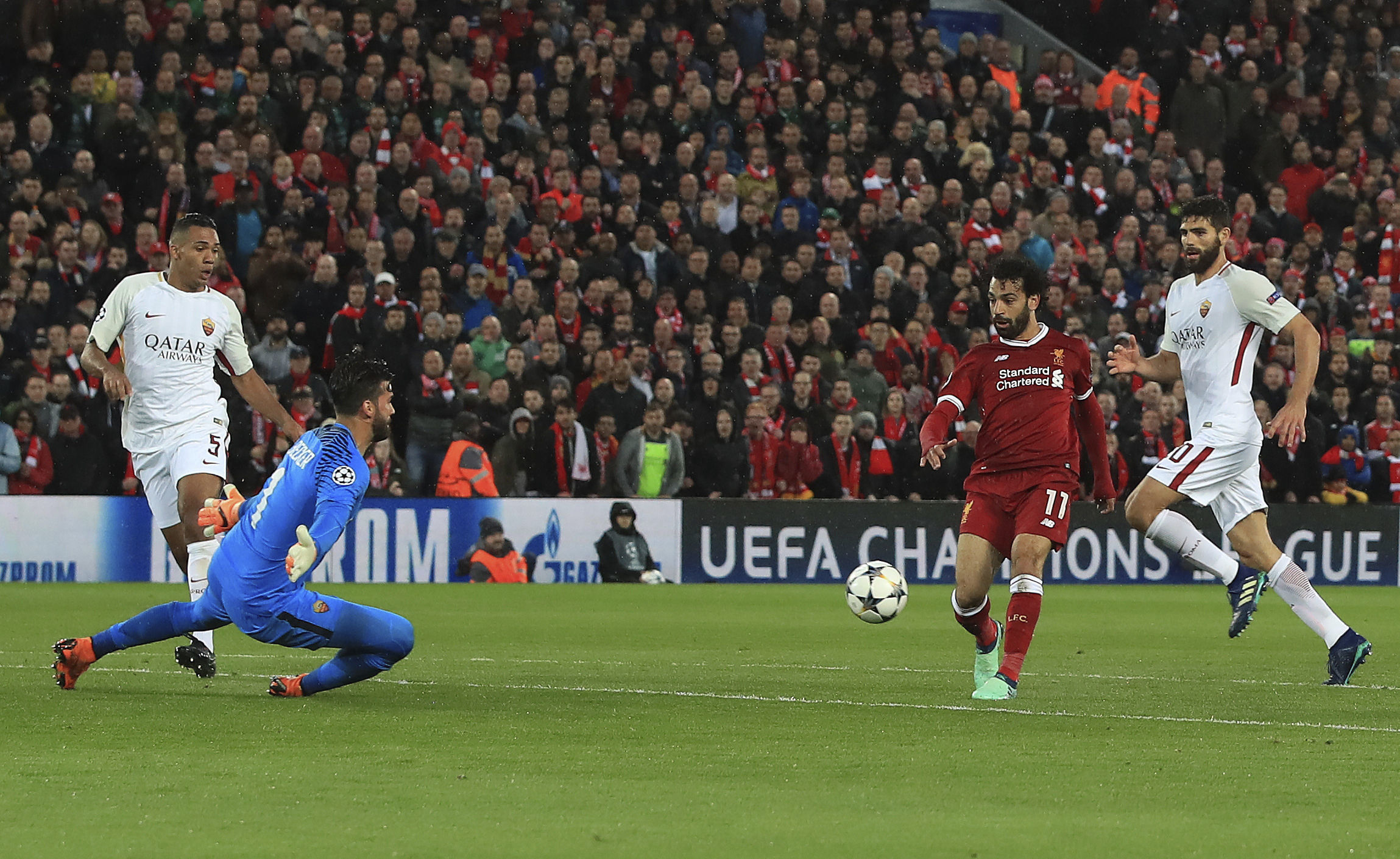 Salah magic leads Liverpool to 5-2 win over Roma in CL semis