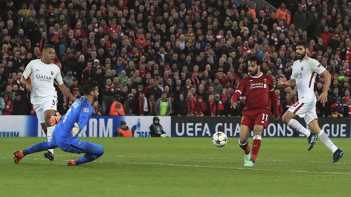 Salah magic leads Liverpool to 5-2 win over Roma in CL semis