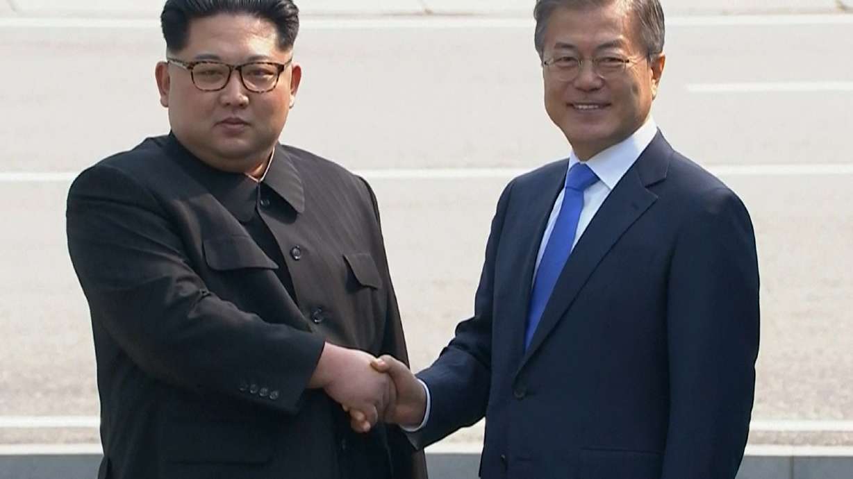 Kim says he, Moon are on starting line of new Korean history