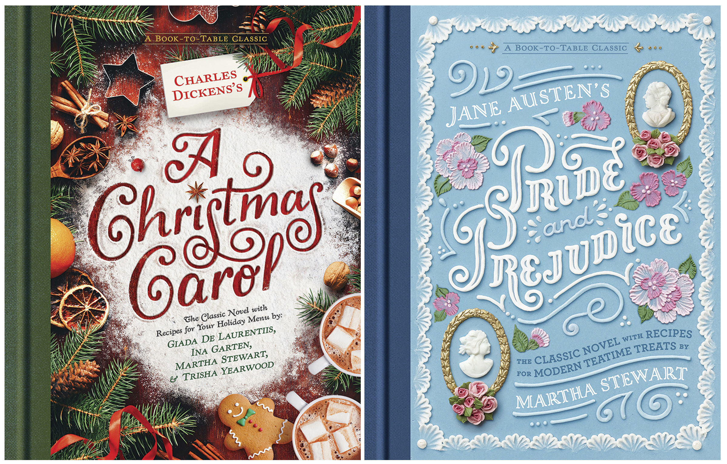 Publisher mixing recipes with classic novels