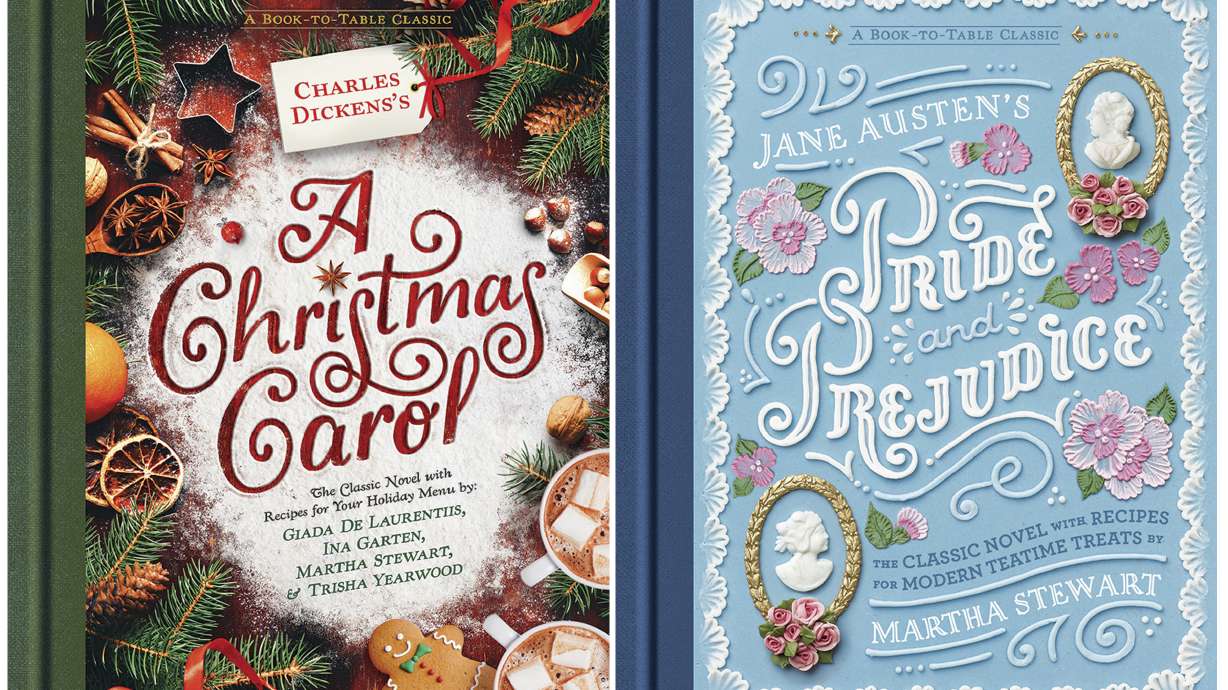 Publisher mixing recipes with classic novels