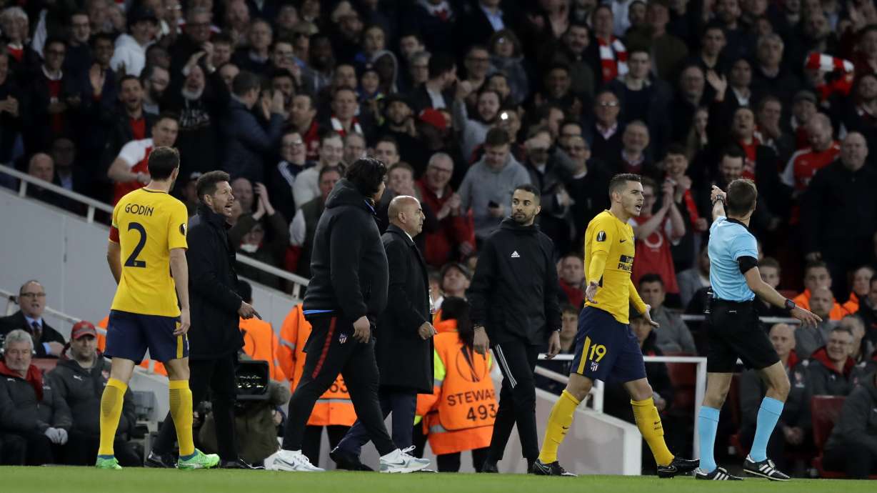 Atletico Madrid coach Diego Simeone faces 2-game ban