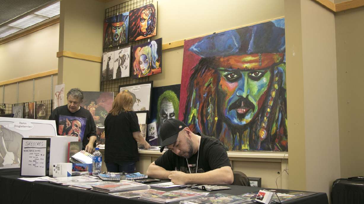 Wasatch Comic Con devotes attention to creators, artists, writers
