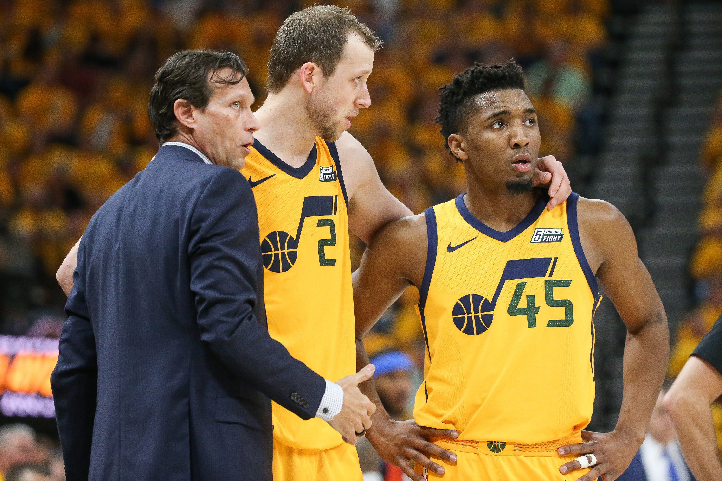 The Triple Team: Jazz move to second round thanks to Donovan Mitchell's 38 points