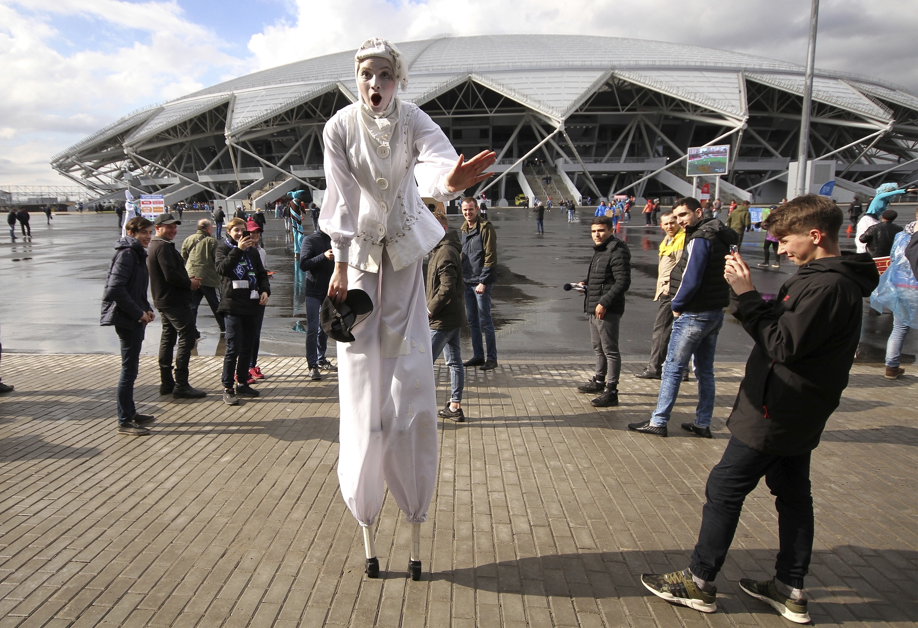 Much-delayed World Cup stadium in Samara finally opens