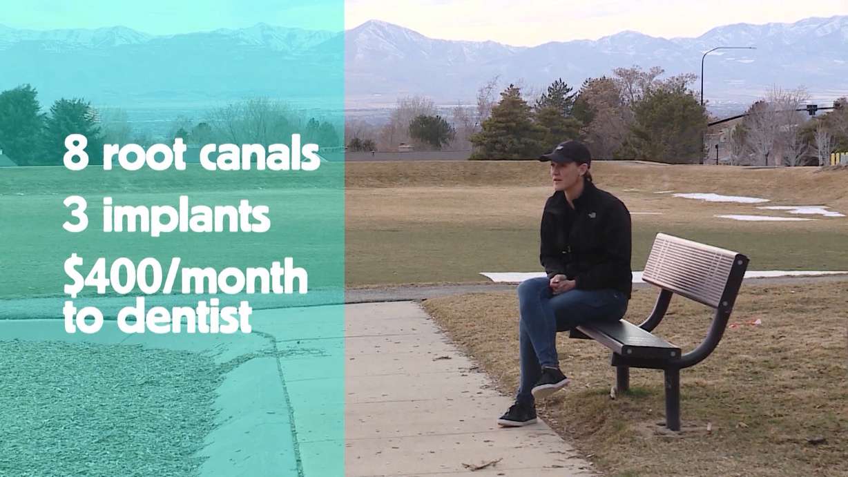 Despite visits to numerous dentists, and a mouthful of dental work, Paige Horne remained uncertain why certain dentists seemed more aggressive with treatment than others, and why there seemed to be such a wide range of costs. (Photo: KSL TV)